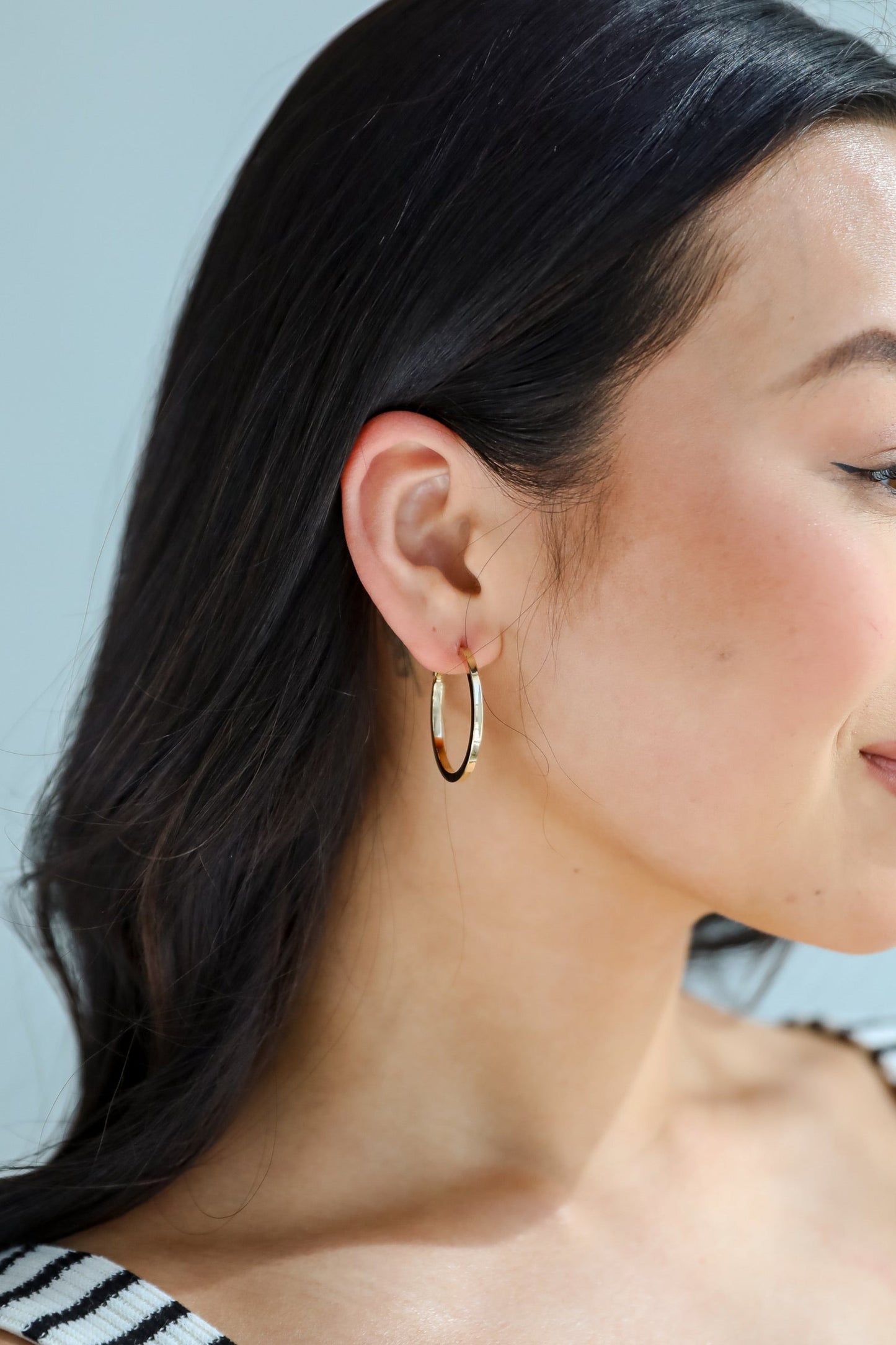 Ella Gold Hoop Earrings