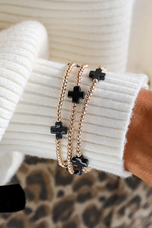 FINAL SALE - Kinsey Beaded Bracelet Set