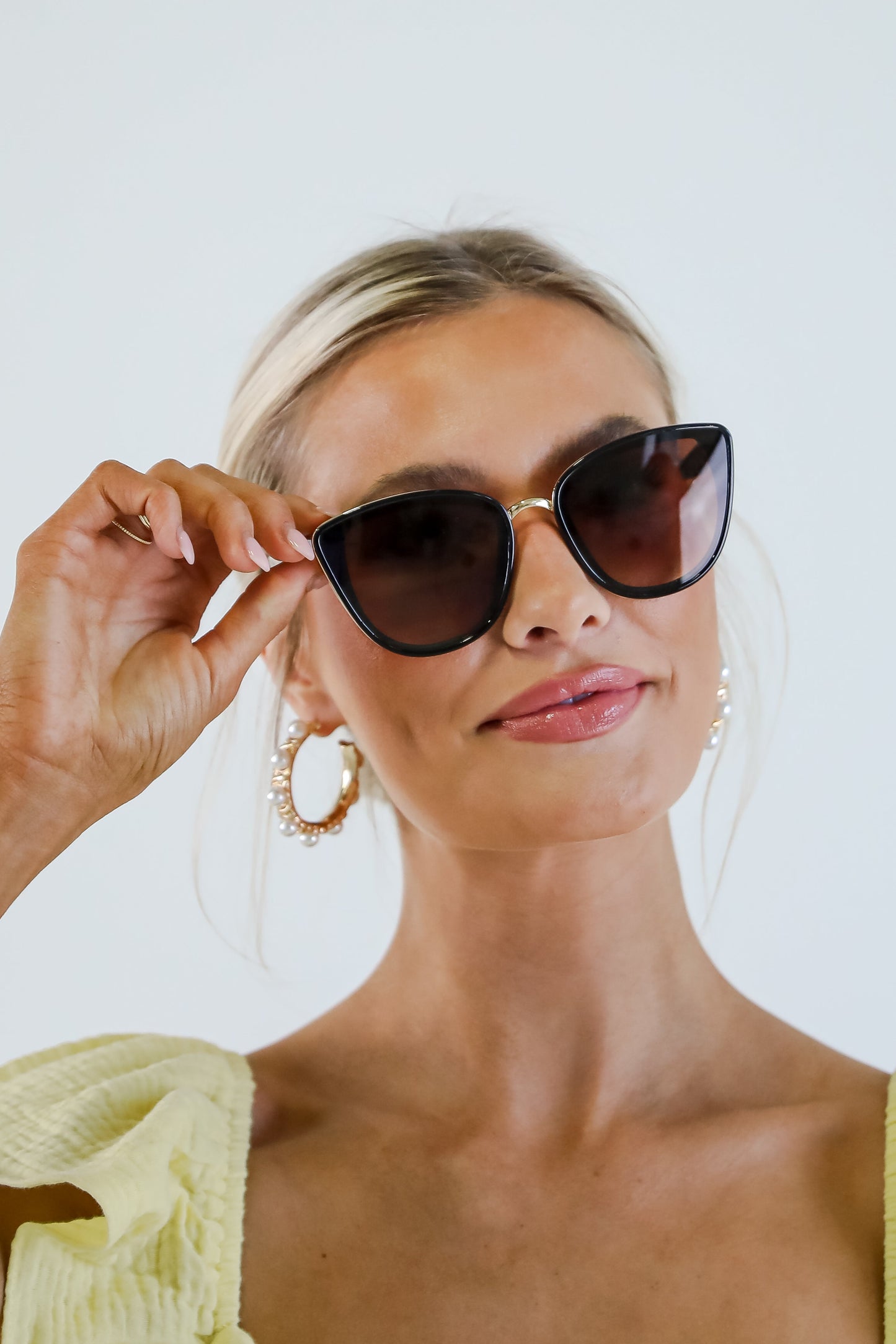 Glistening Lights Cat Eye Sunglasses