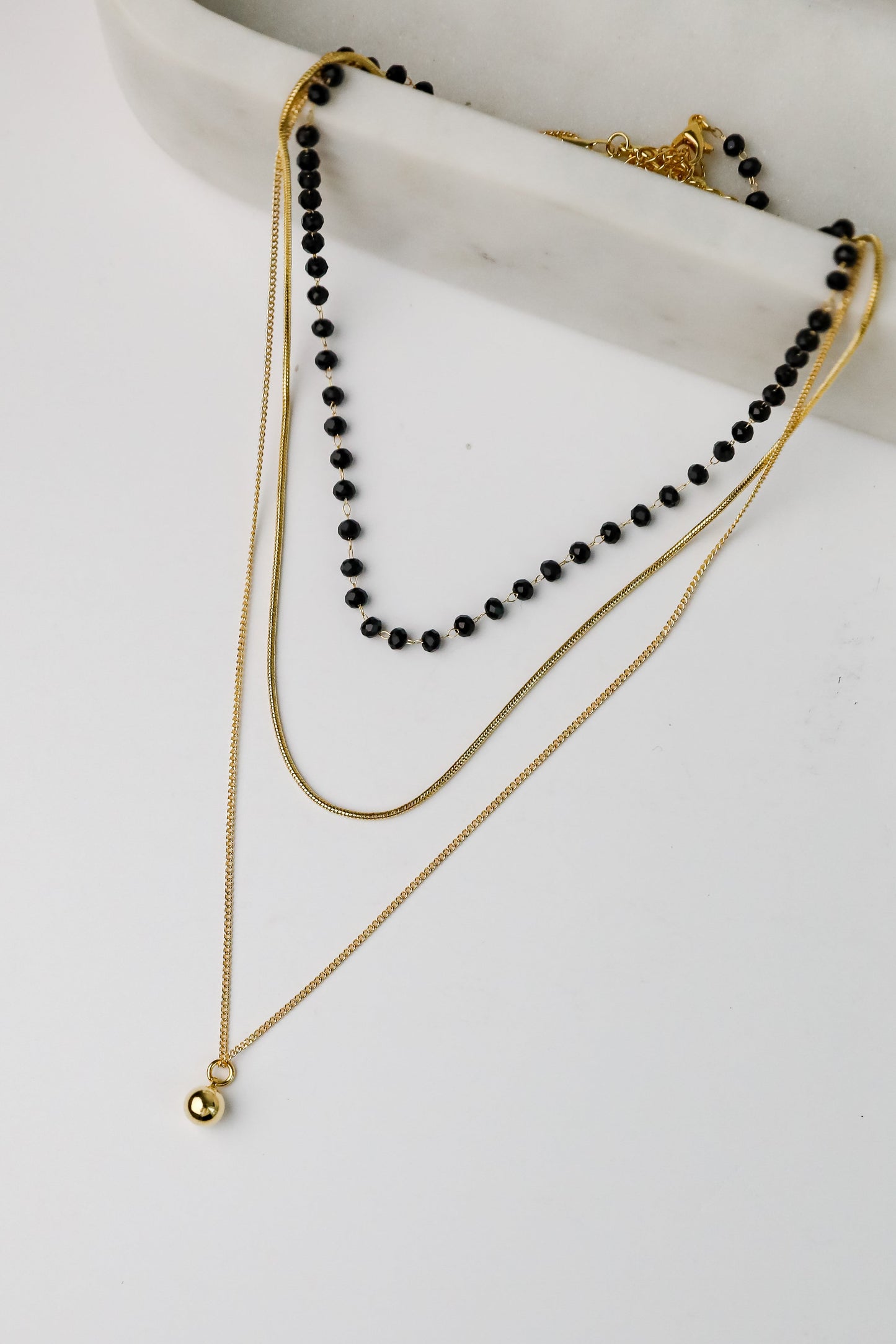FINAL SALE - Reagan Layered Chain Necklace