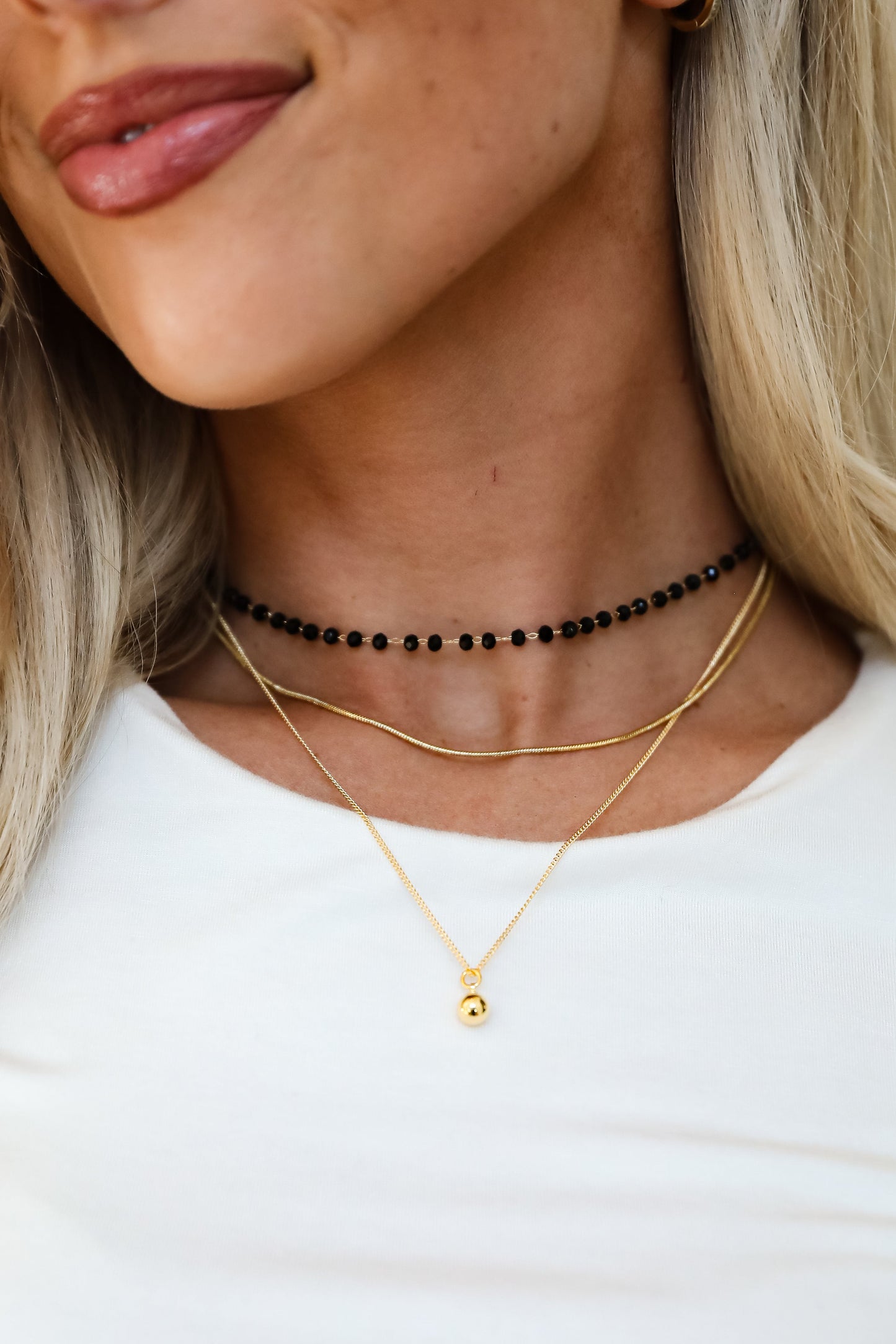 FINAL SALE - Reagan Layered Chain Necklace