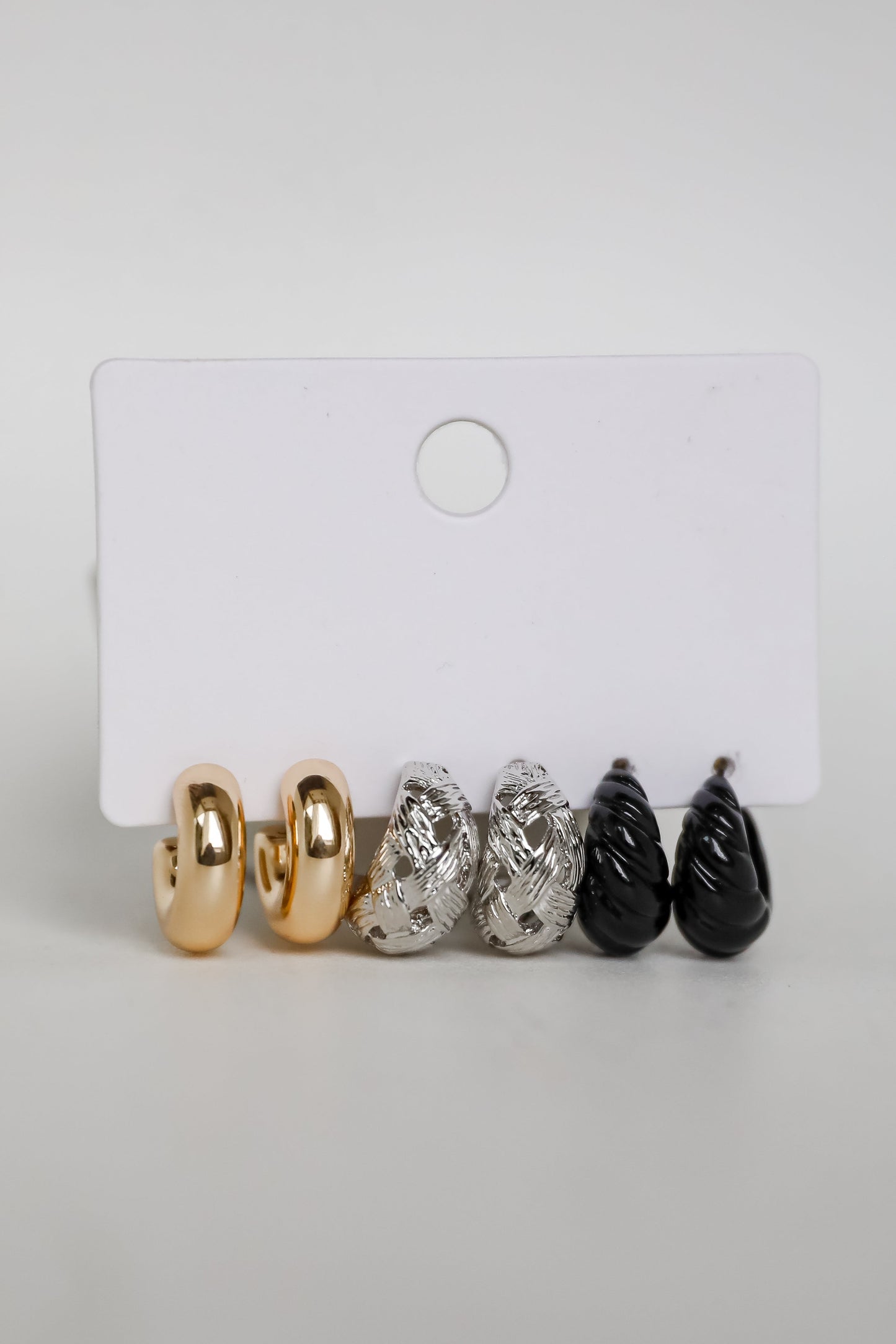 FINAL SALE - Collins Multi Hoop Earring Set