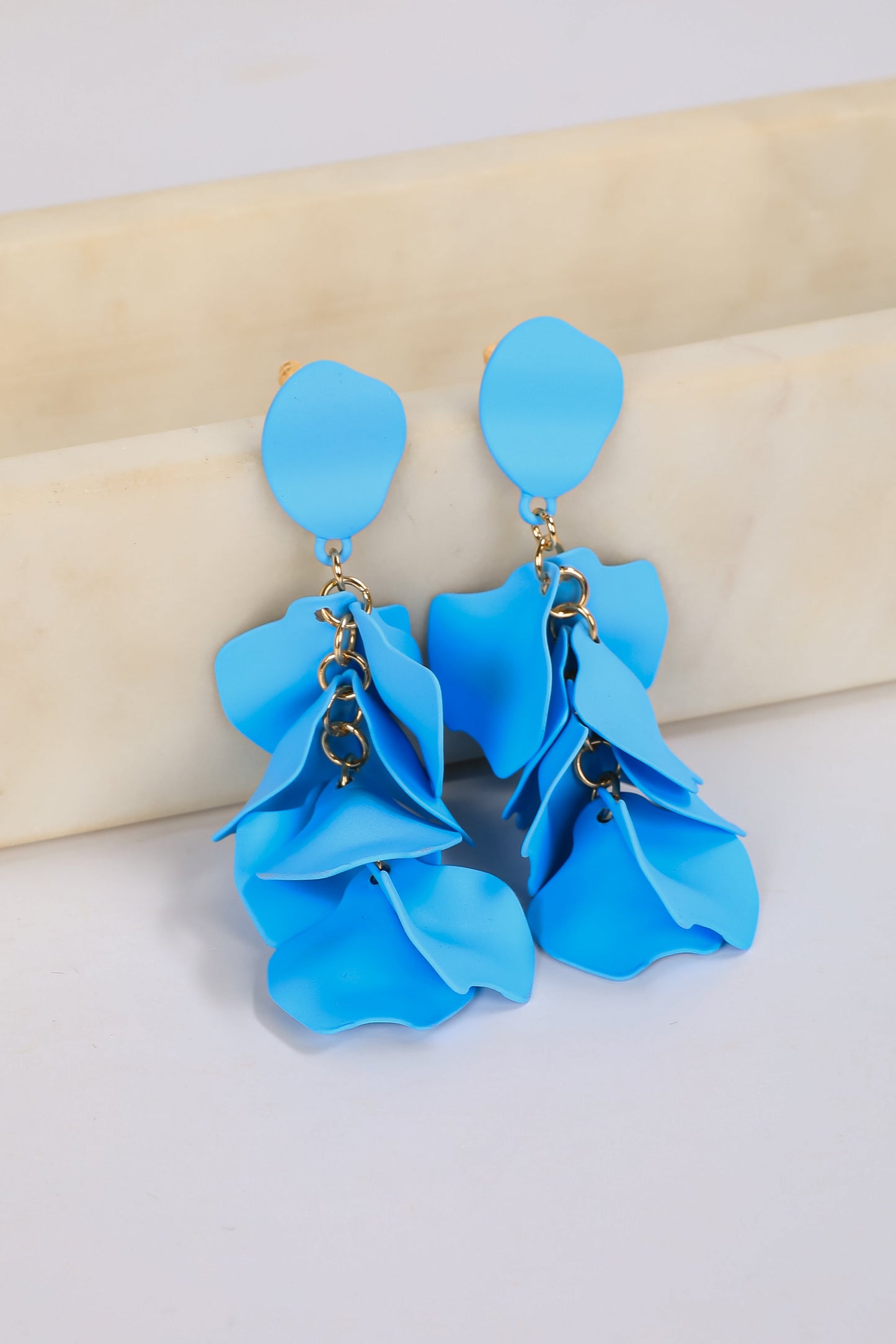Dorothy Blue Statement Earrings