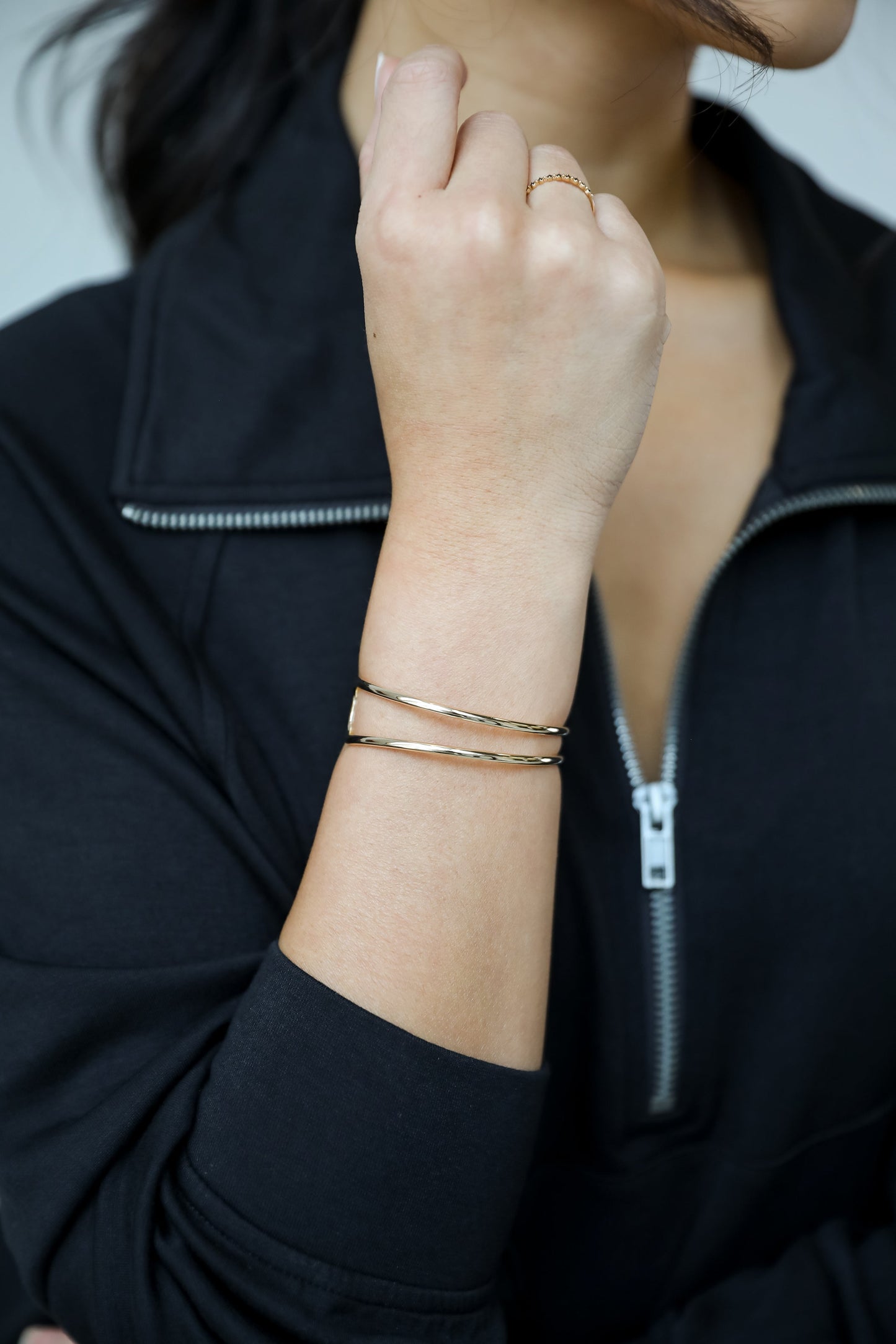 FINAL SALE - Josie Gold Cuff Bracelet