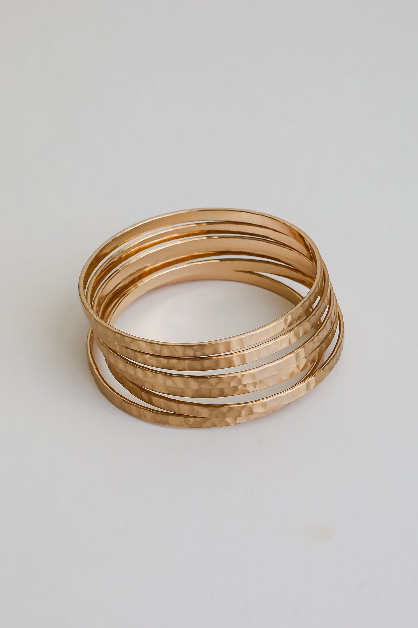 Isabella Gold Bangle Set