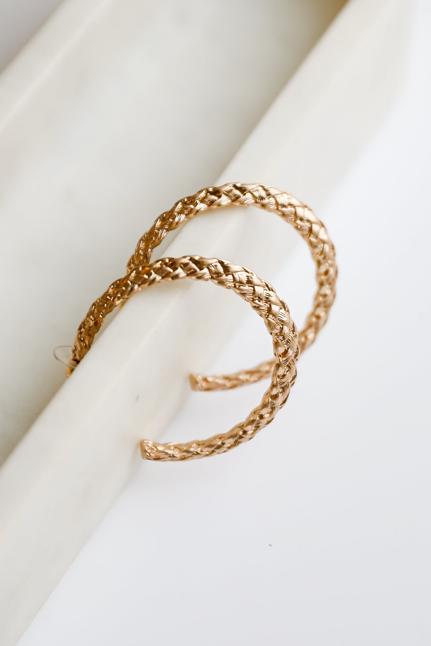 FINAL SALE - Layla Braided Hoop Earrings
