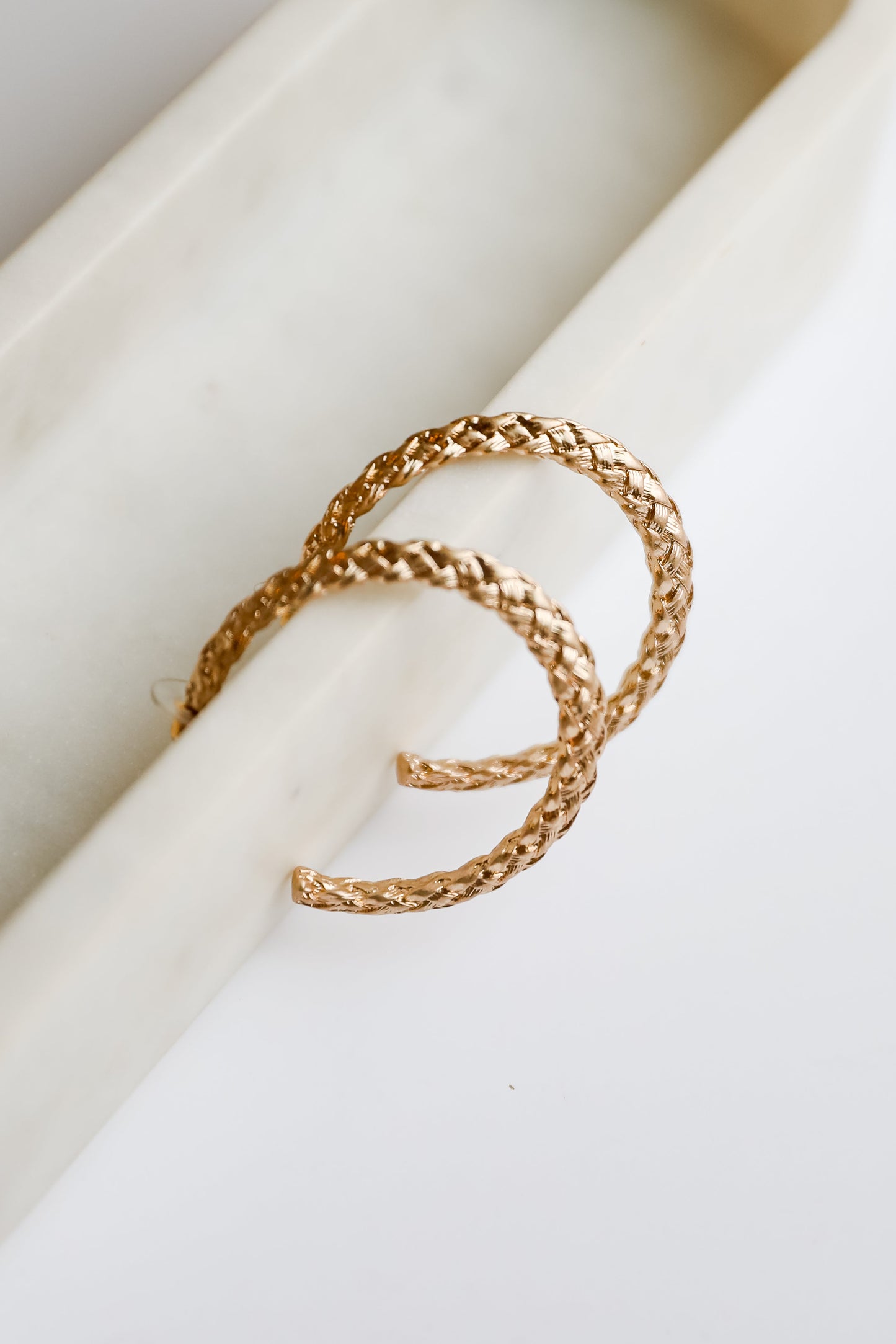 FINAL SALE - Layla Braided Hoop Earrings
