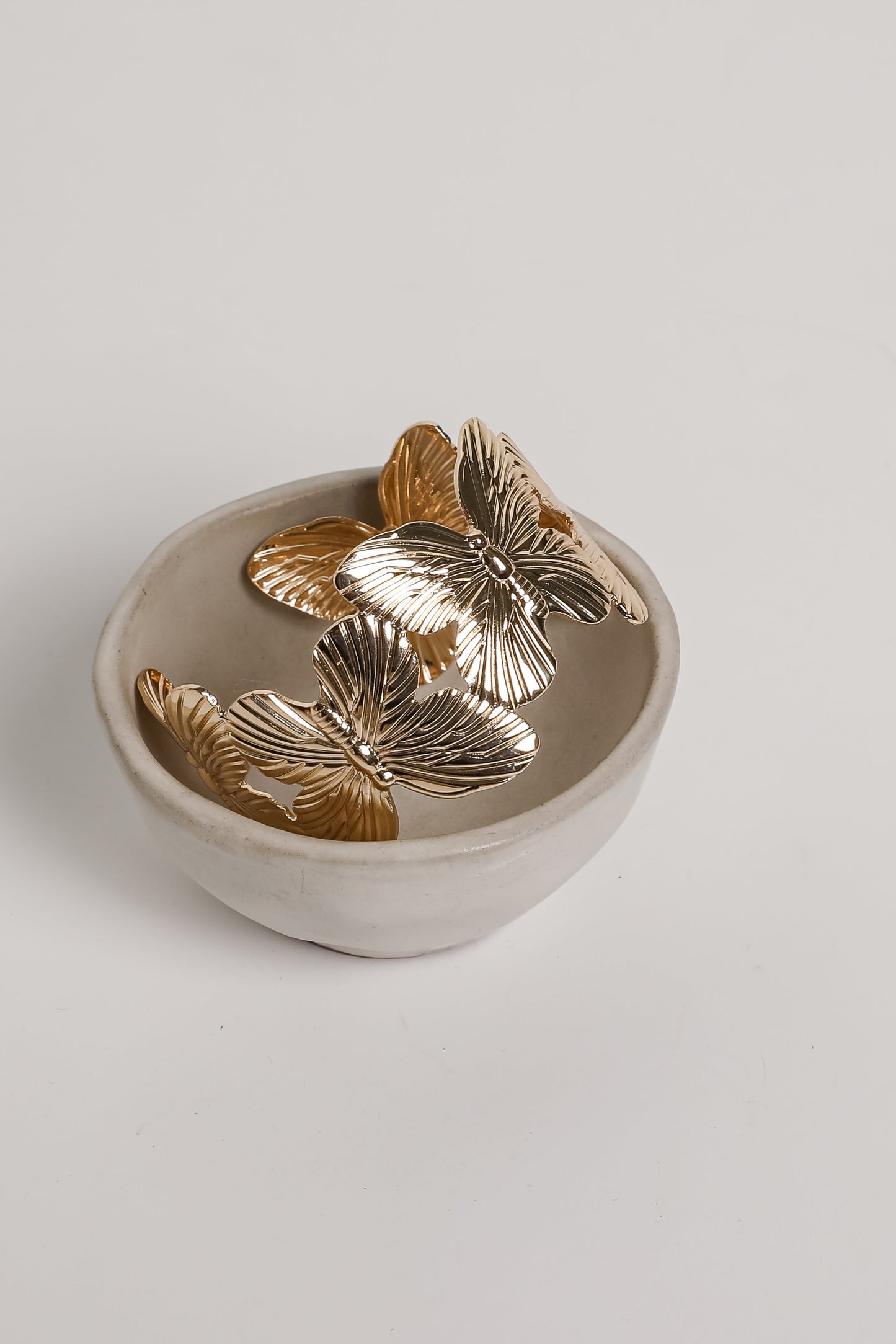 Alice Gold Butterfly Cuff Bracelet