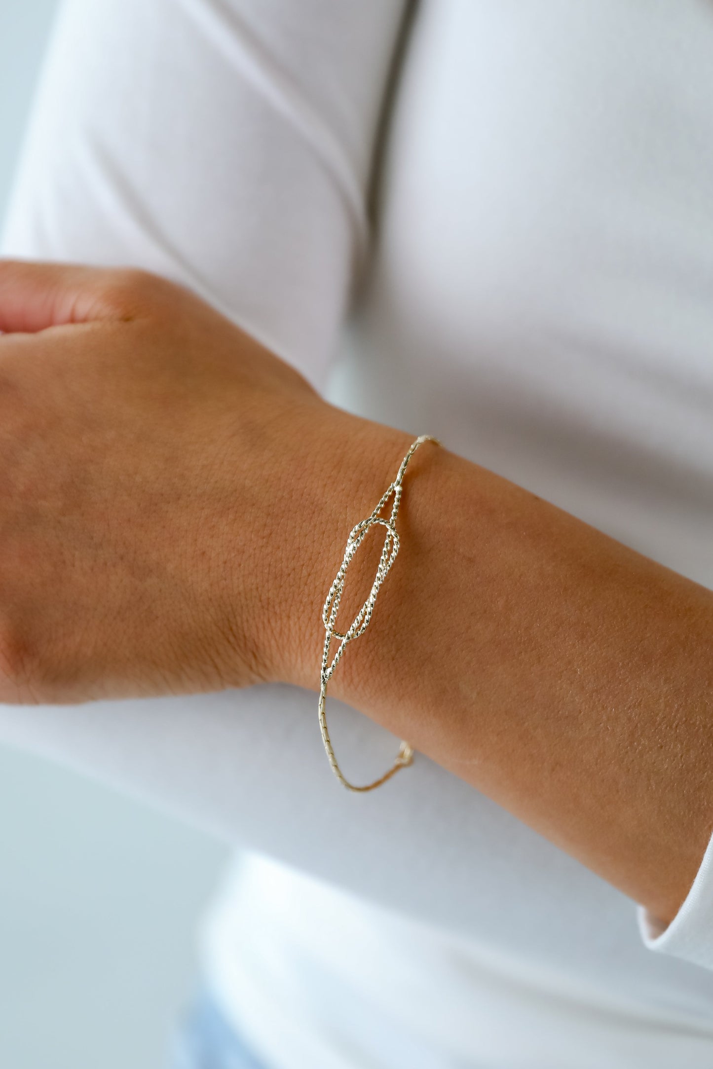Claire Gold Chain Bracelet