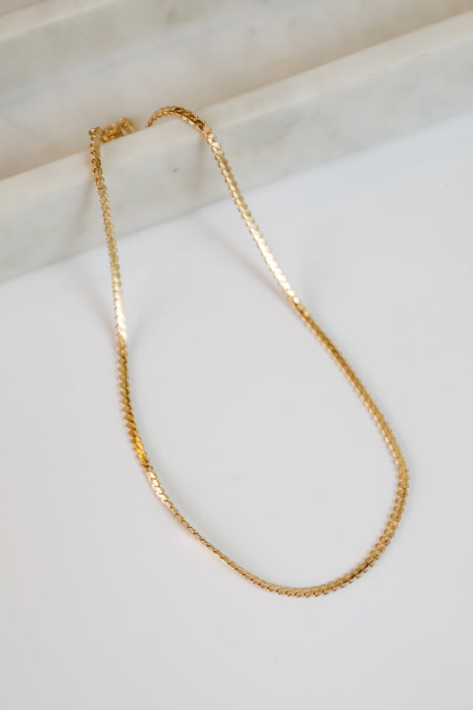 FINAL SALE - Veronica Gold Chain Necklace