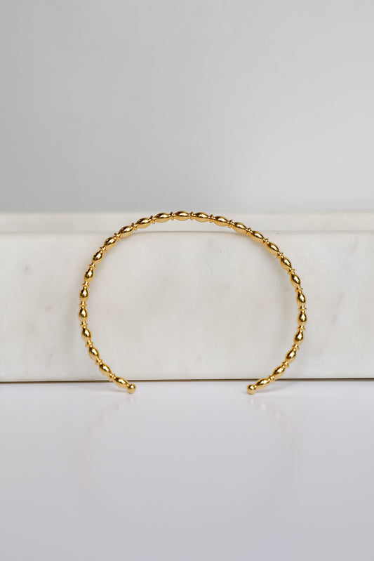 Andrea Gold Cuff Bracelet