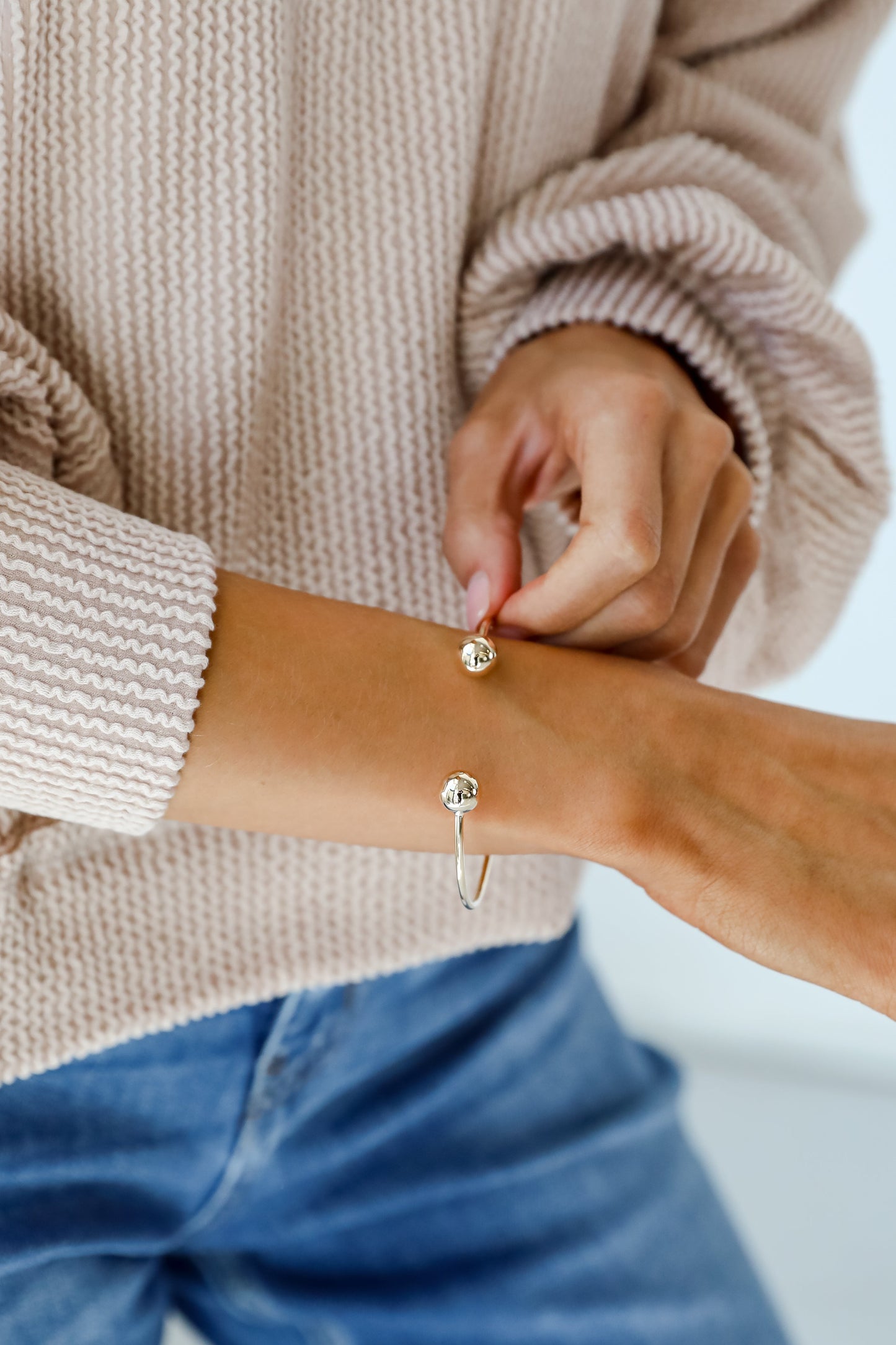 FINAL SALE - Hallie Gold Cuff Bracelet