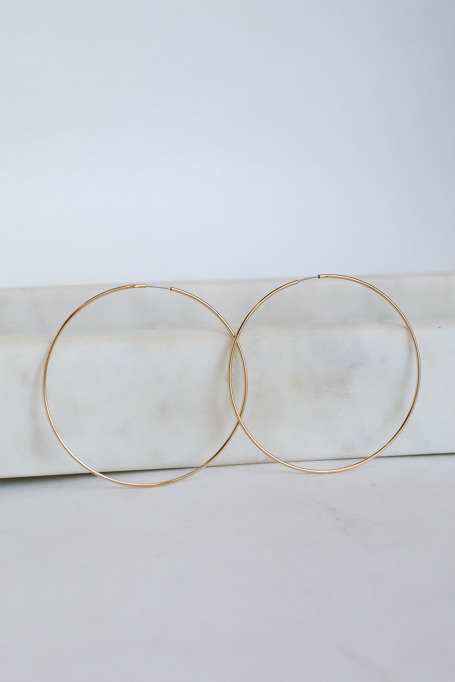 FINAL SALE - Sloane Large Hoop Earrings