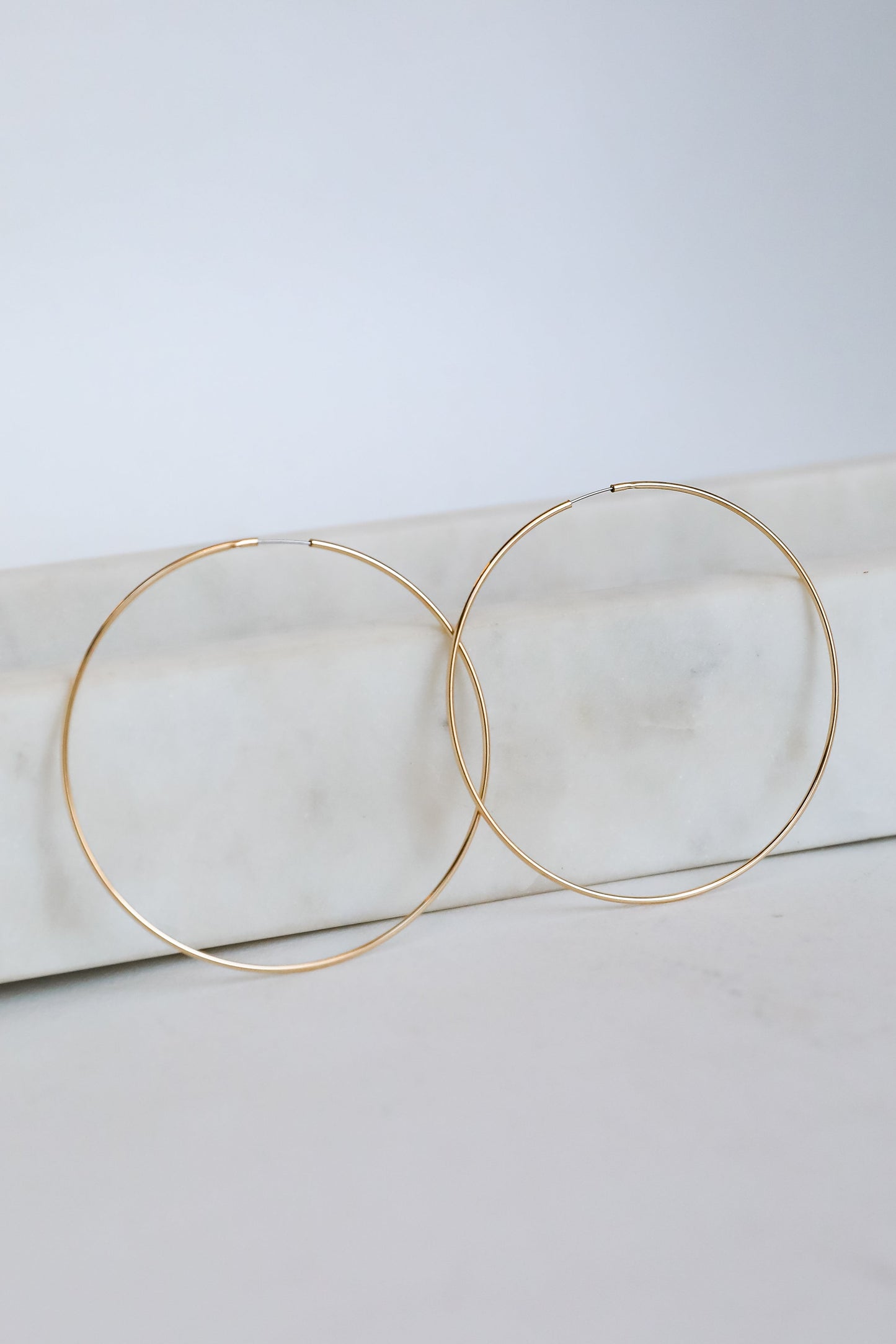 FINAL SALE - Sloane Large Hoop Earrings
