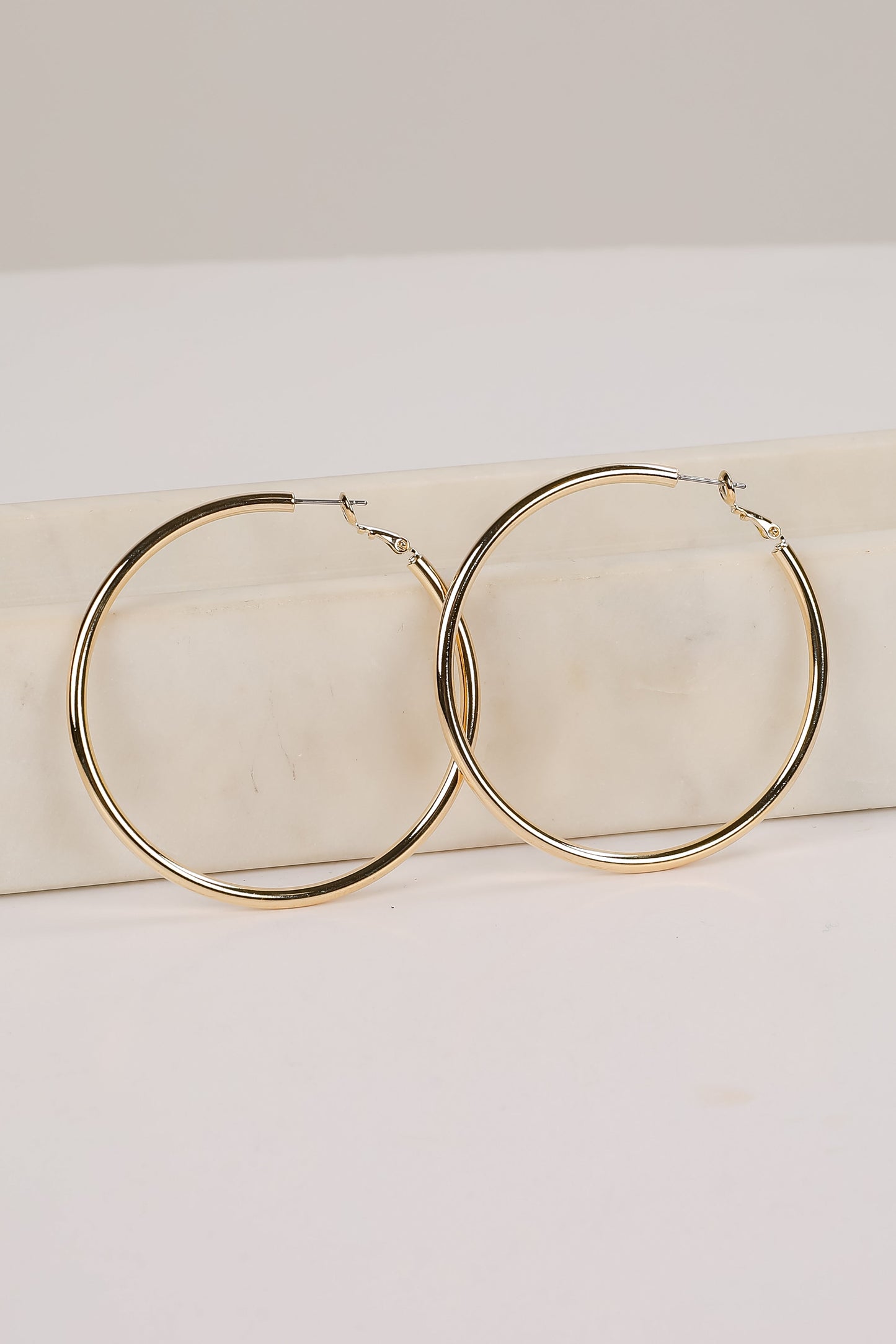 Samantha Gold Hoop Earrings