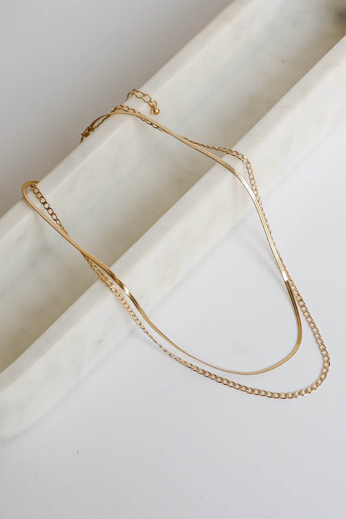 Lexi Gold Layered Chain Necklace