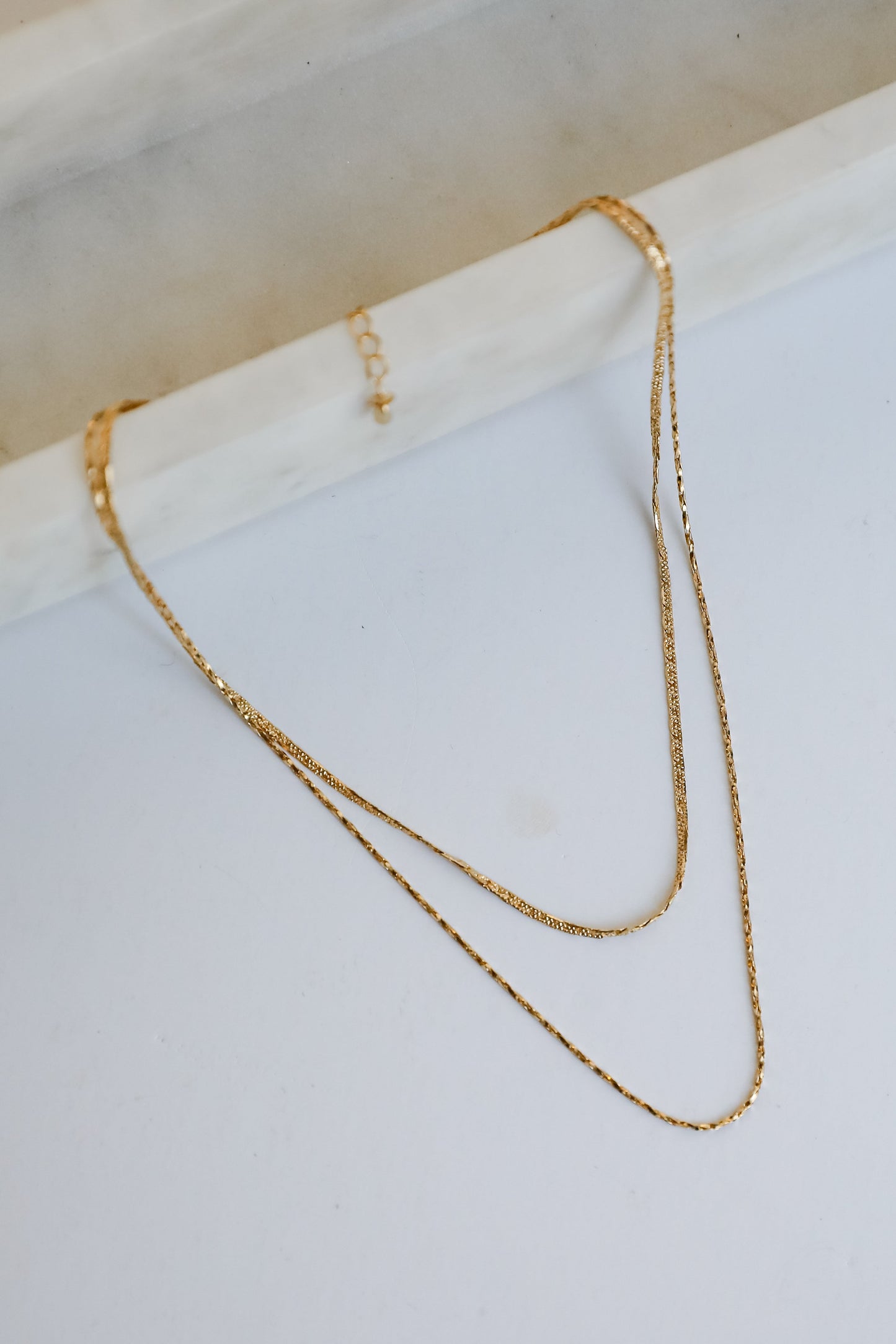 Hadley Gold Layered Chain Necklace