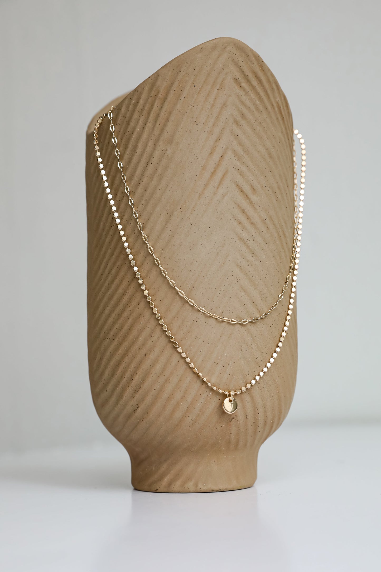 FINAL SALE - Brooke Gold Layered Chain Necklace
