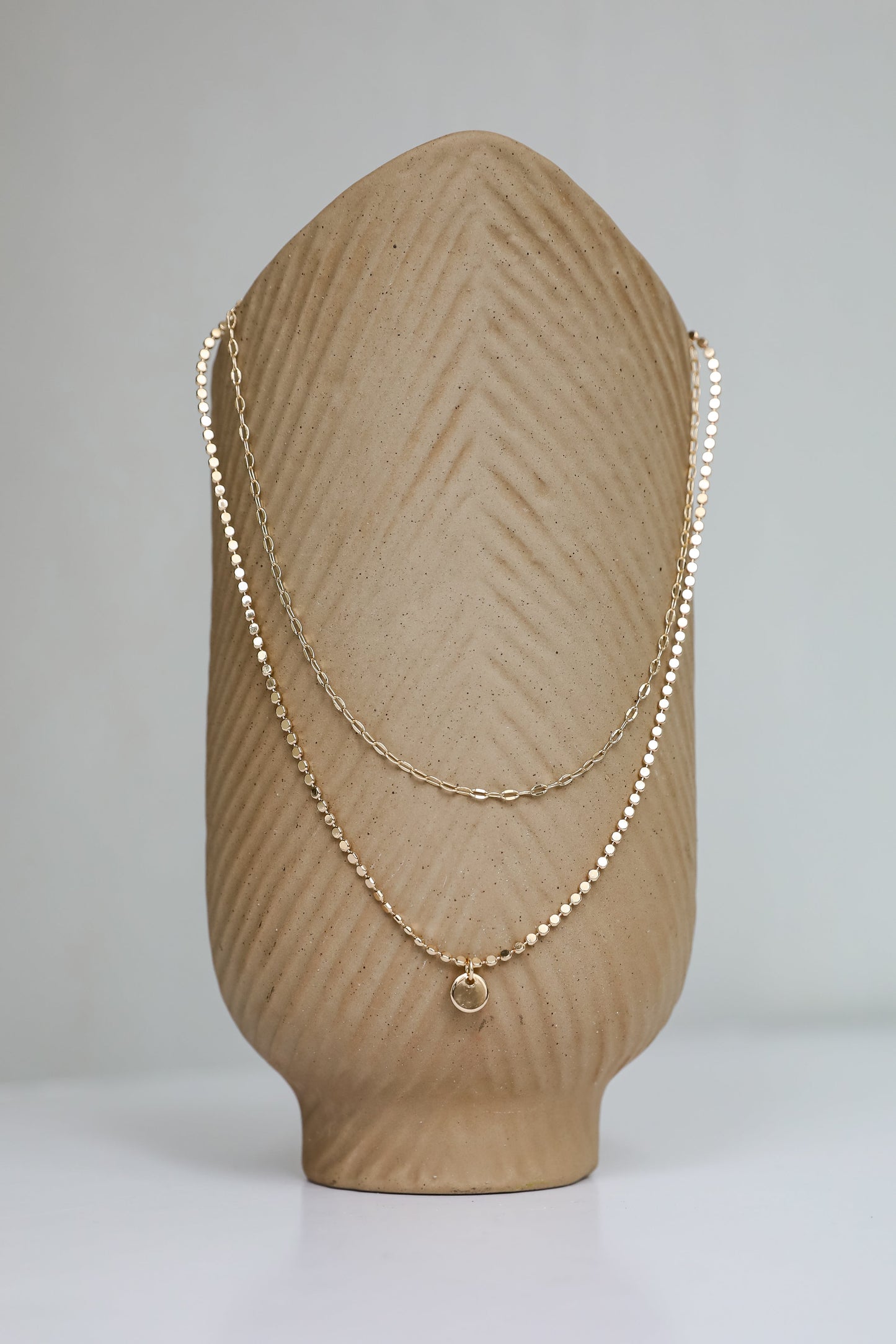 FINAL SALE - Brooke Gold Layered Chain Necklace