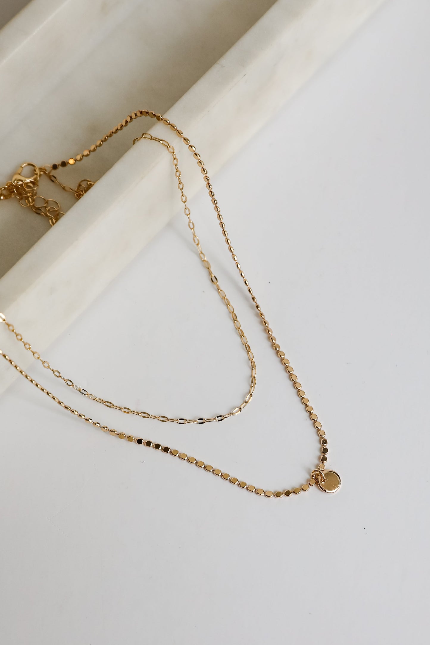 FINAL SALE - Brooke Gold Layered Chain Necklace