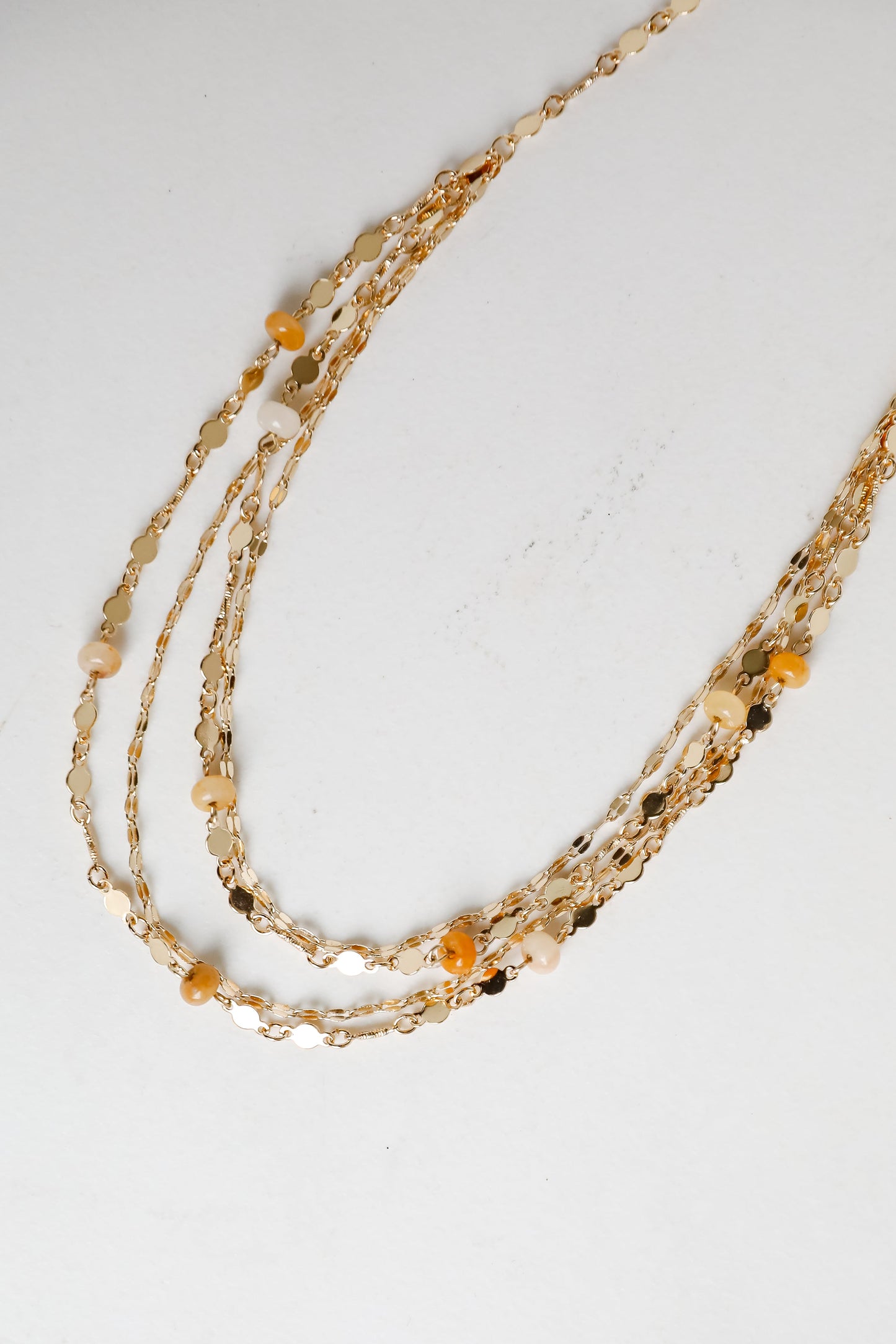 FINAL SALE - Caroline Natural Layered Necklace