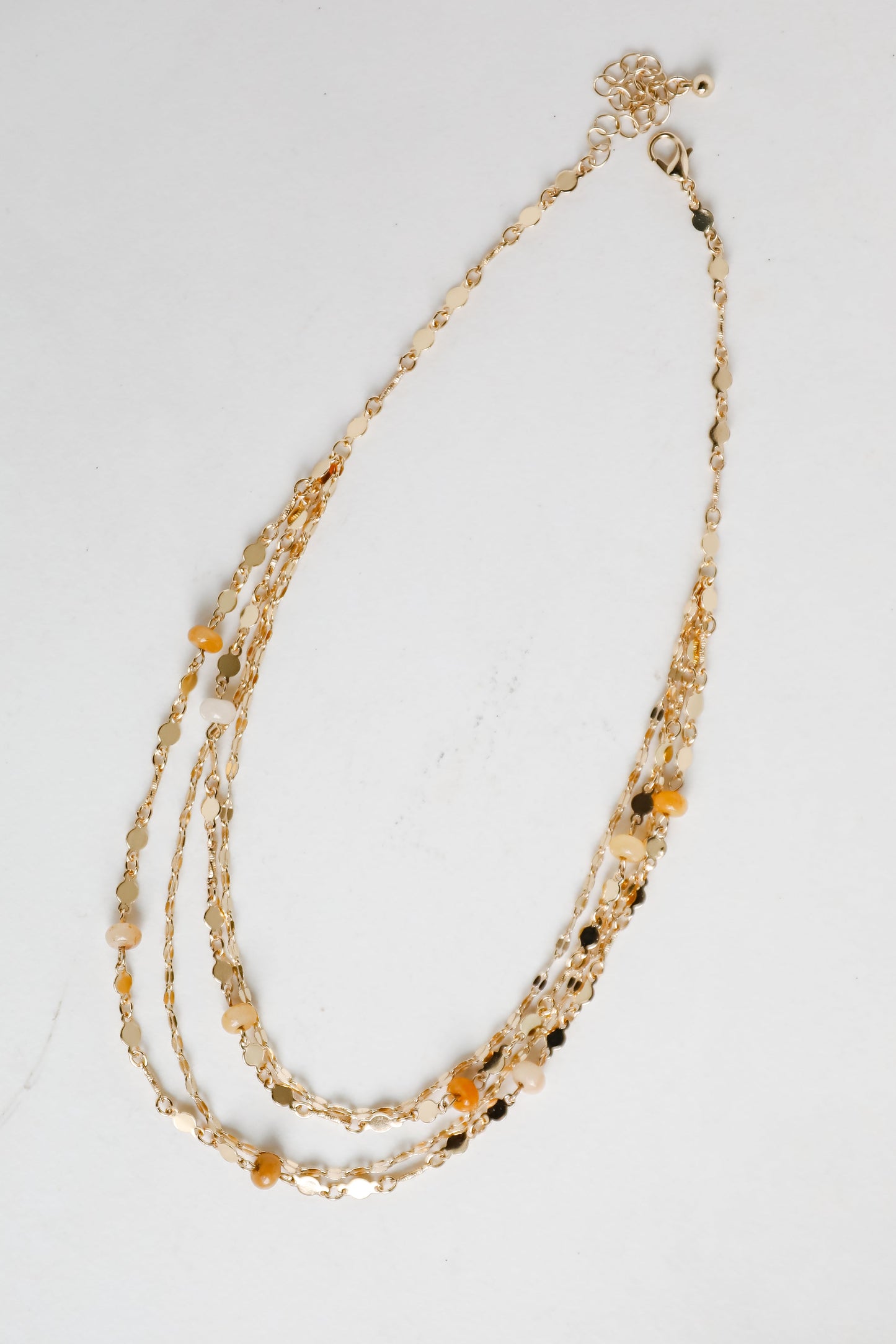 FINAL SALE - Caroline Natural Layered Necklace