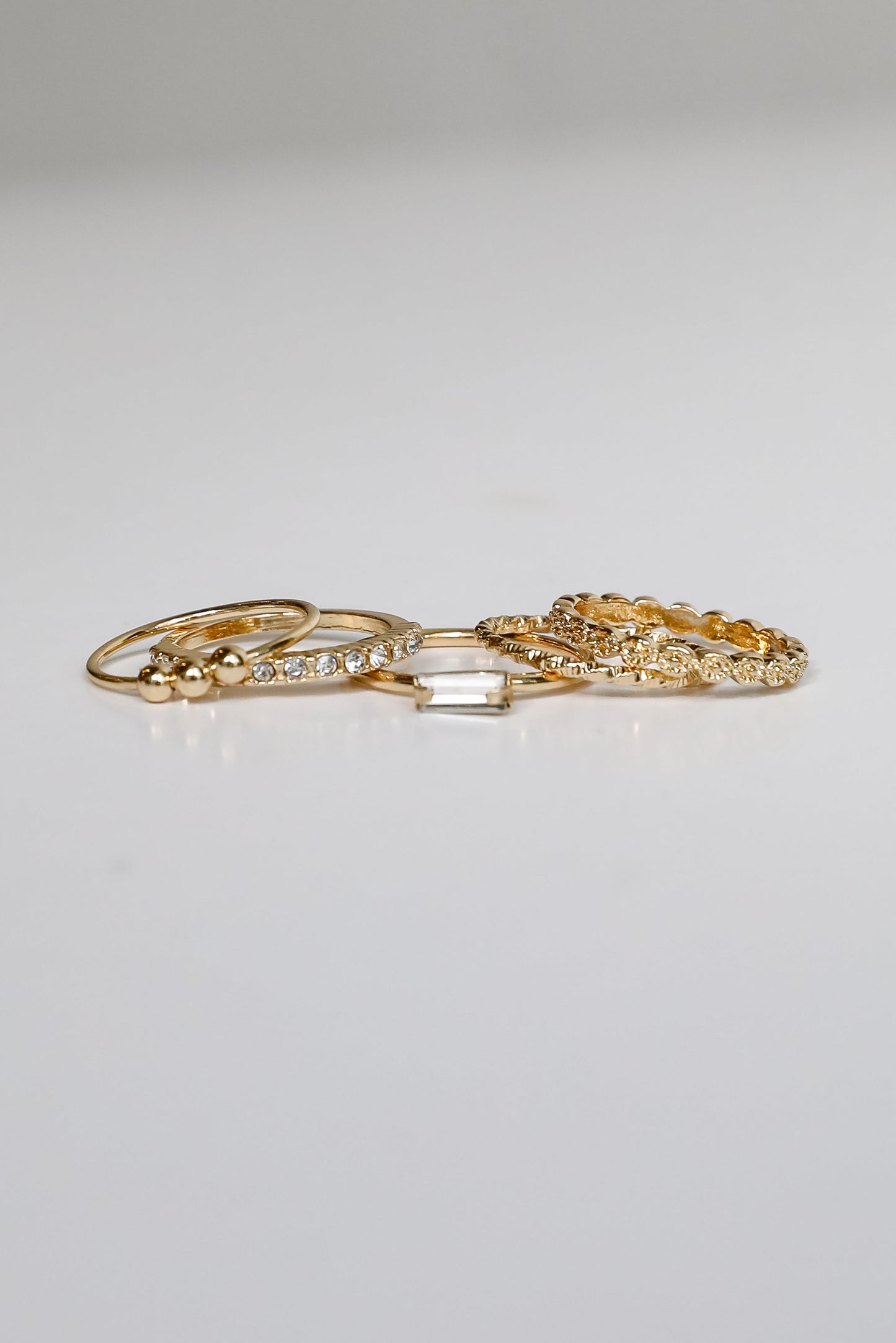 Willow Gold Ring Set