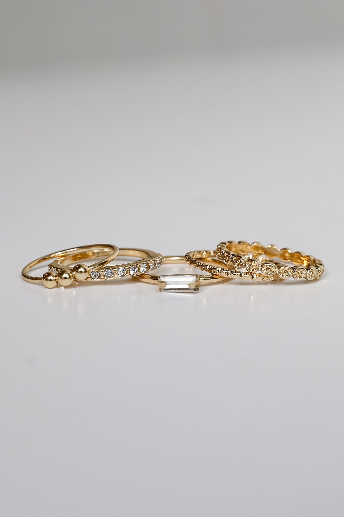 Willow Gold Ring Set