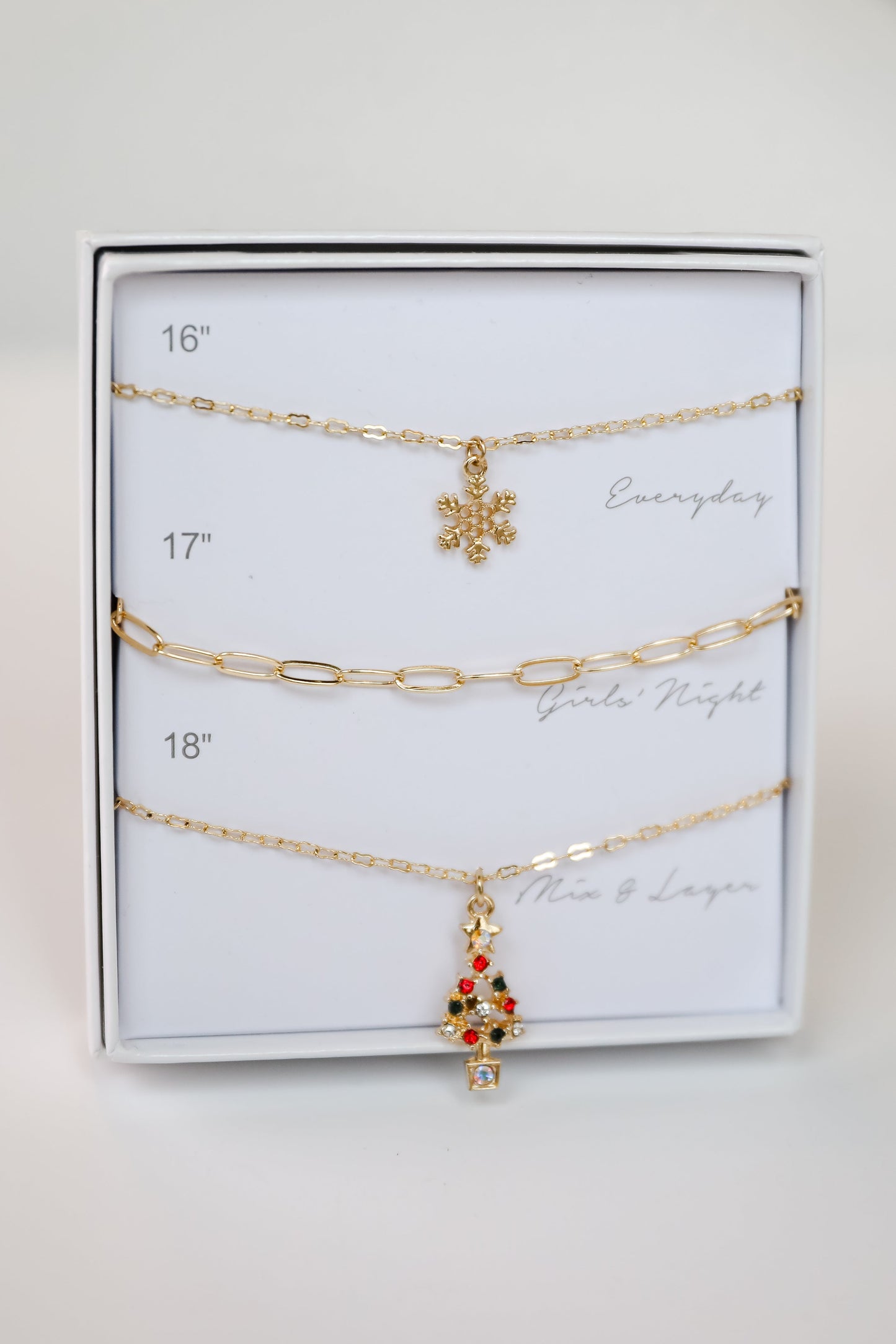 FINAL SALE - Joy Gold Necklace Set