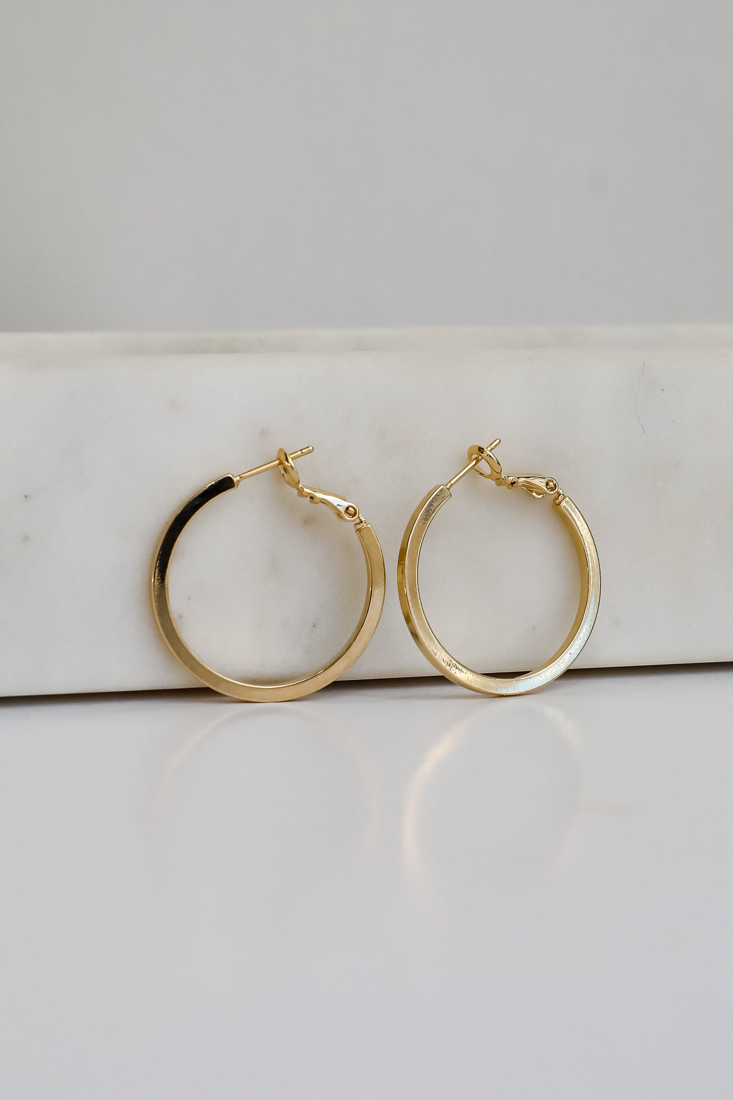 Ella Gold Hoop Earrings