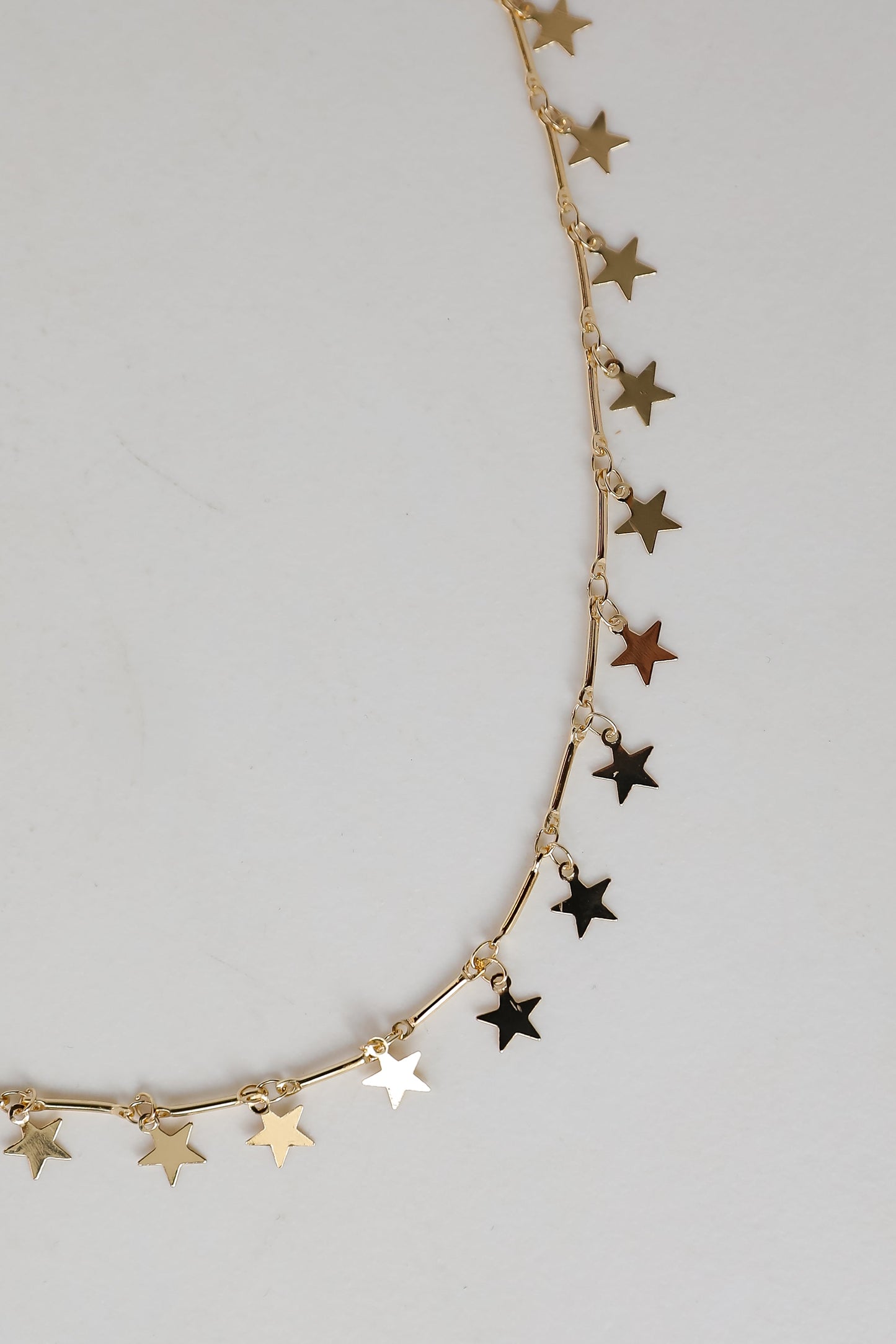 FINAL SALE - Zoey Gold Star Charm Necklace