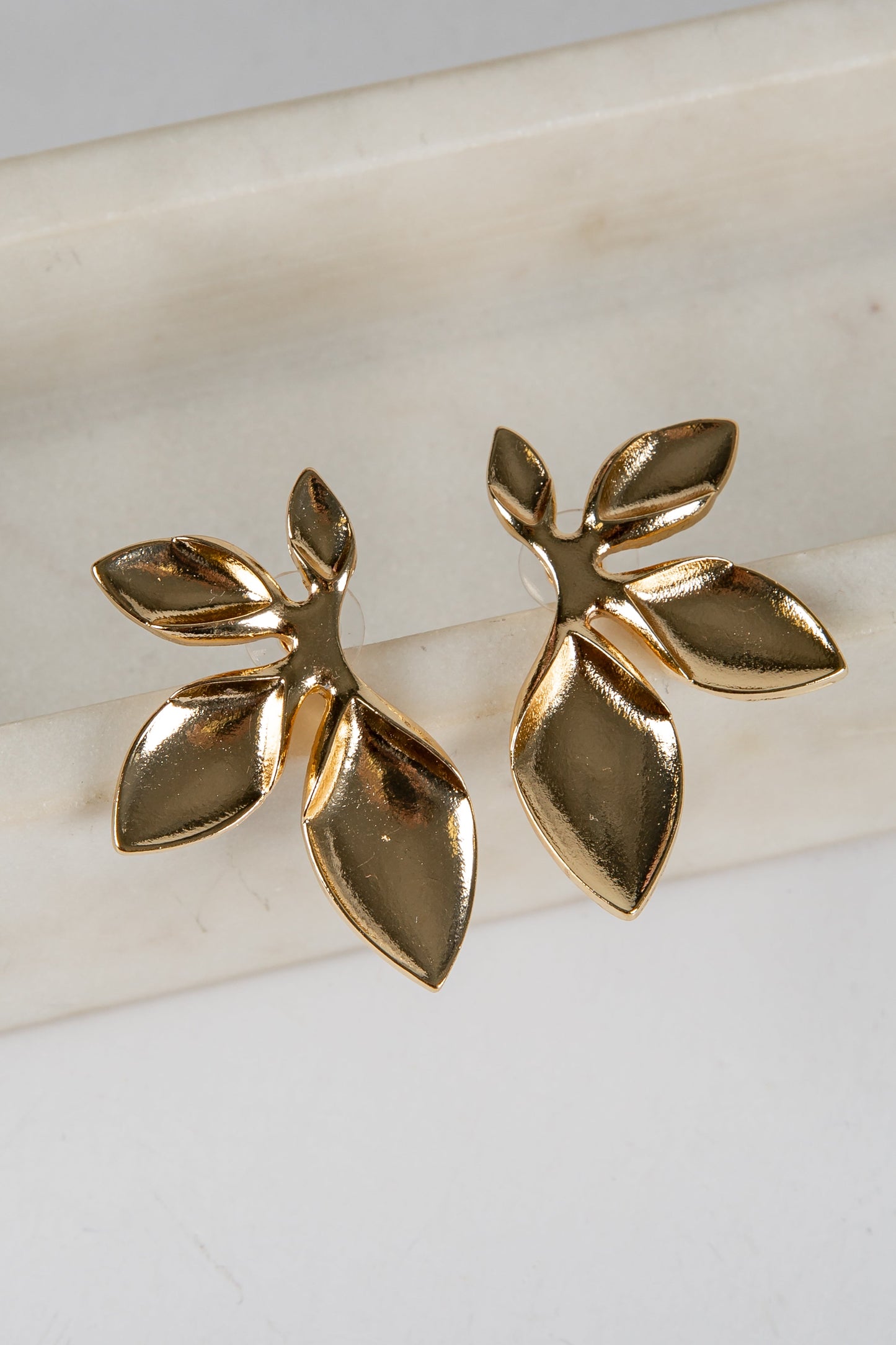 Lizzy Gold Statement Earrings