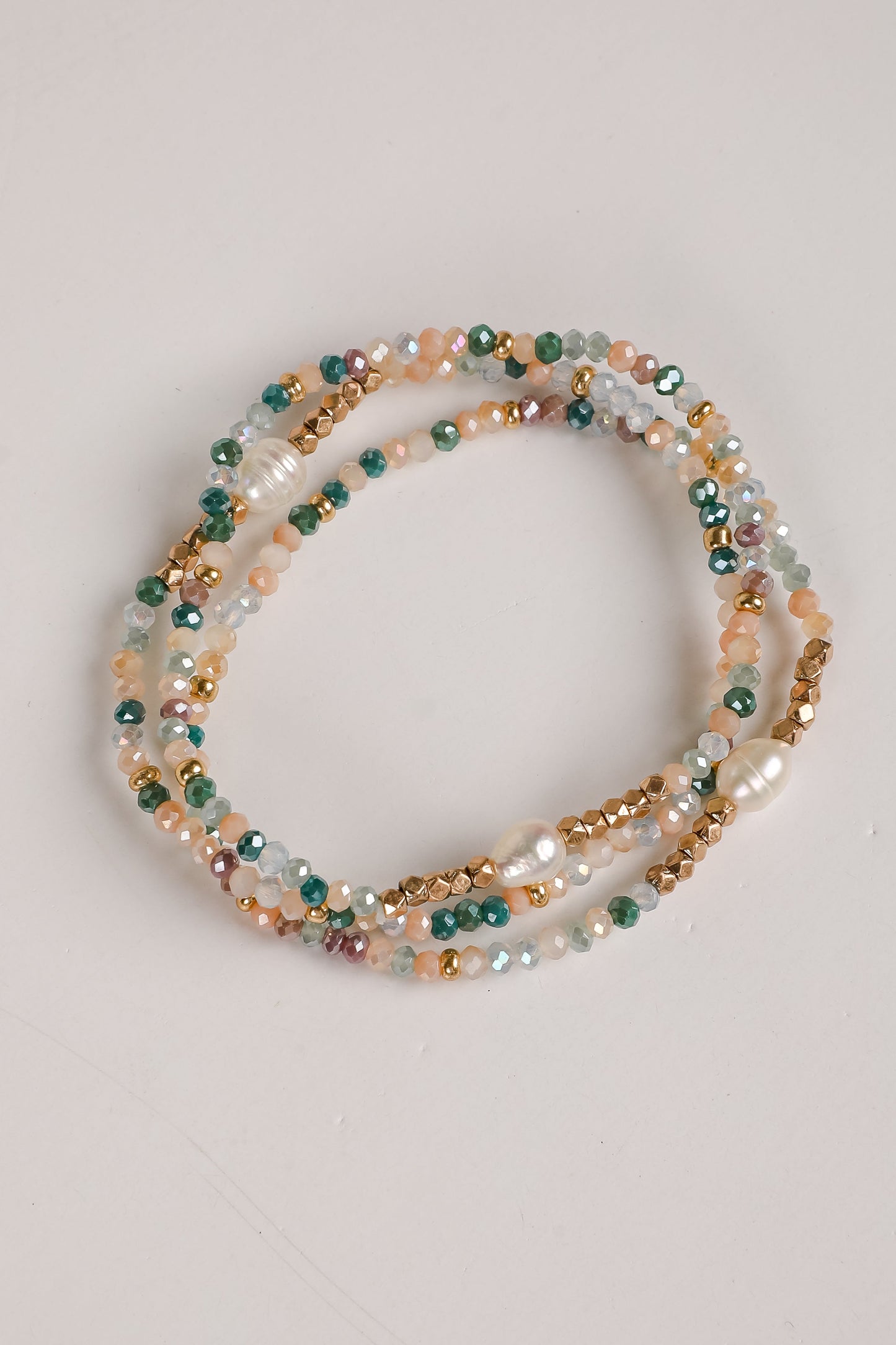 Jane Green Beaded Bracelet Set