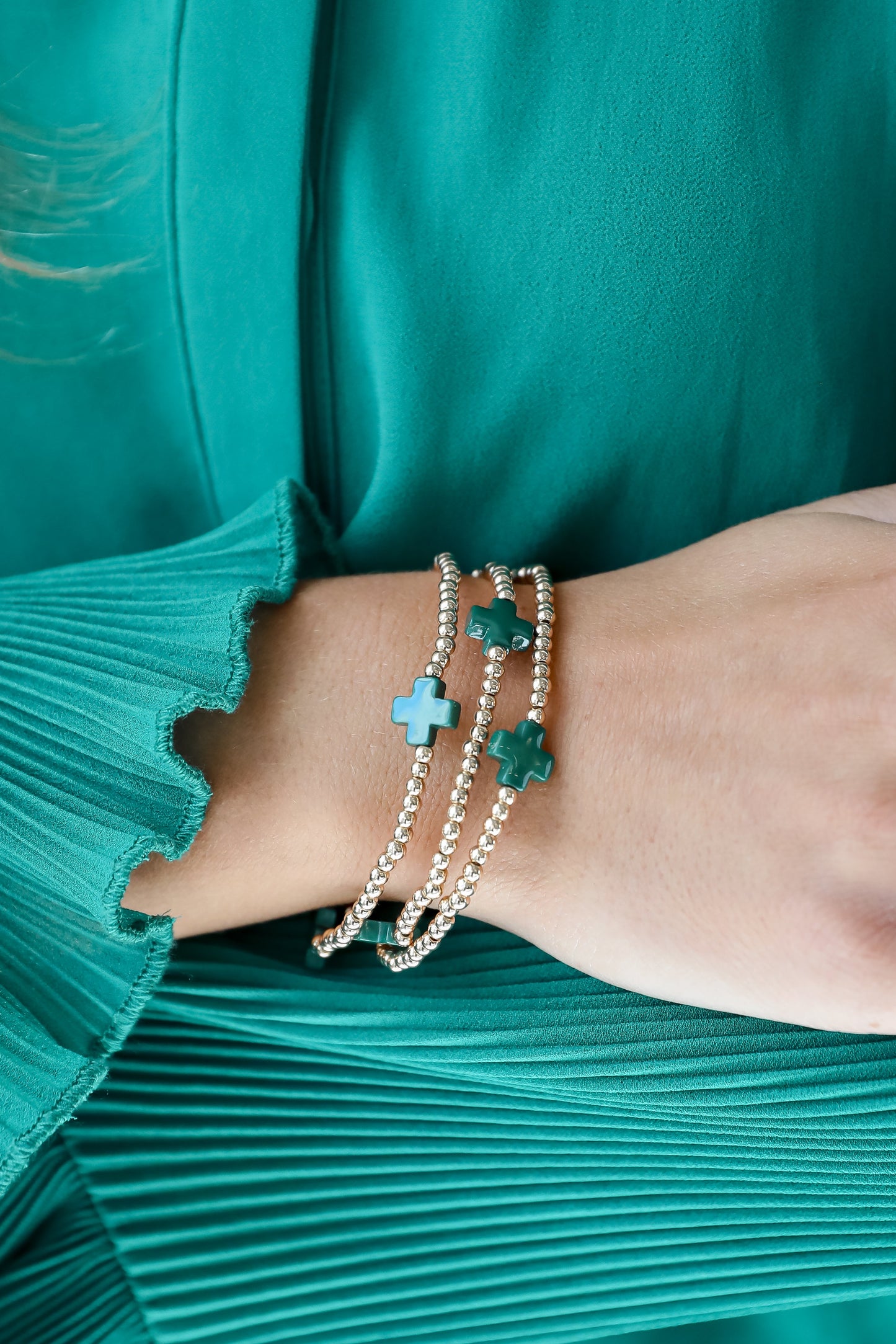 FINAL SALE - Kinsey Beaded Bracelet Set