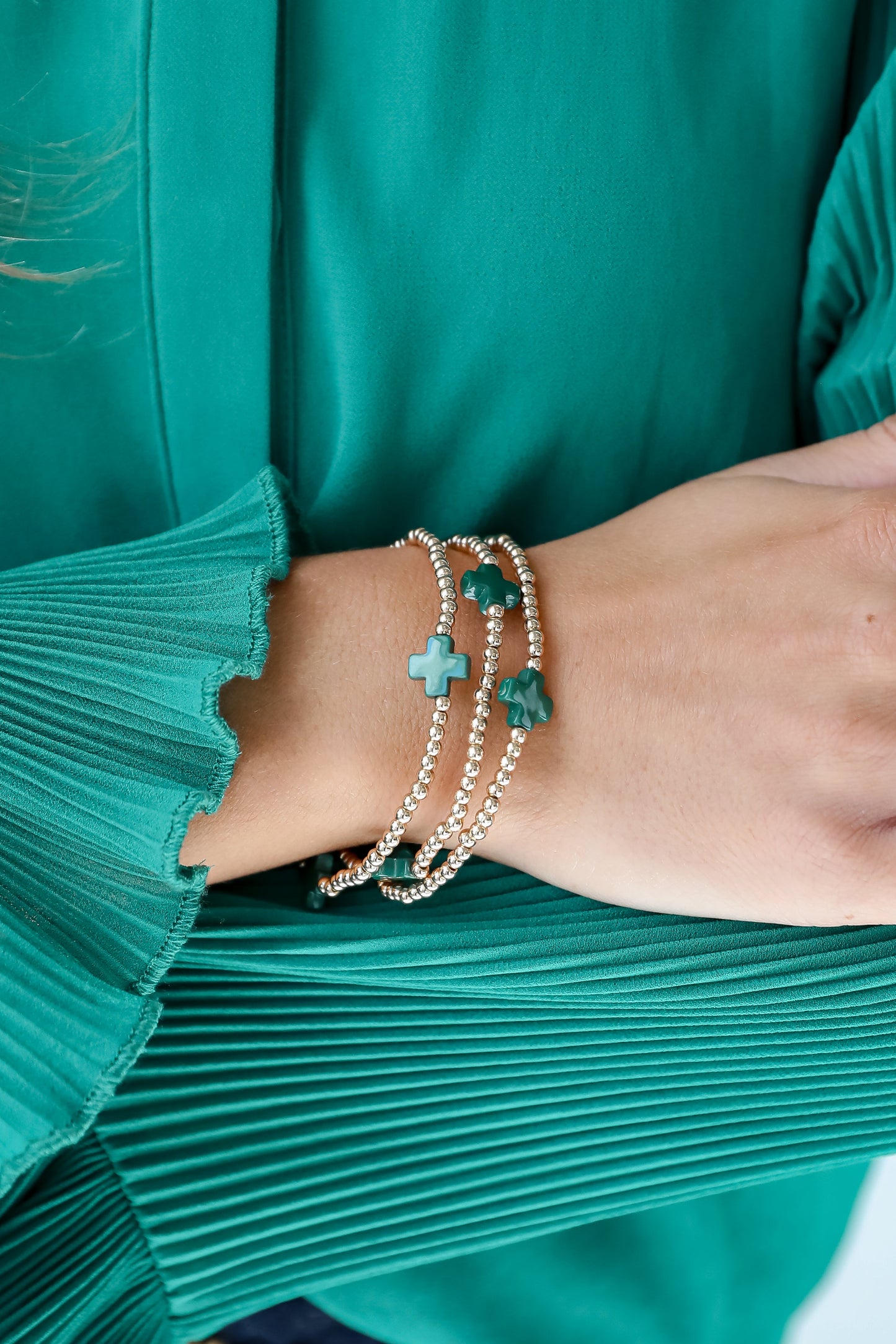 FINAL SALE - Kinsey Beaded Bracelet Set