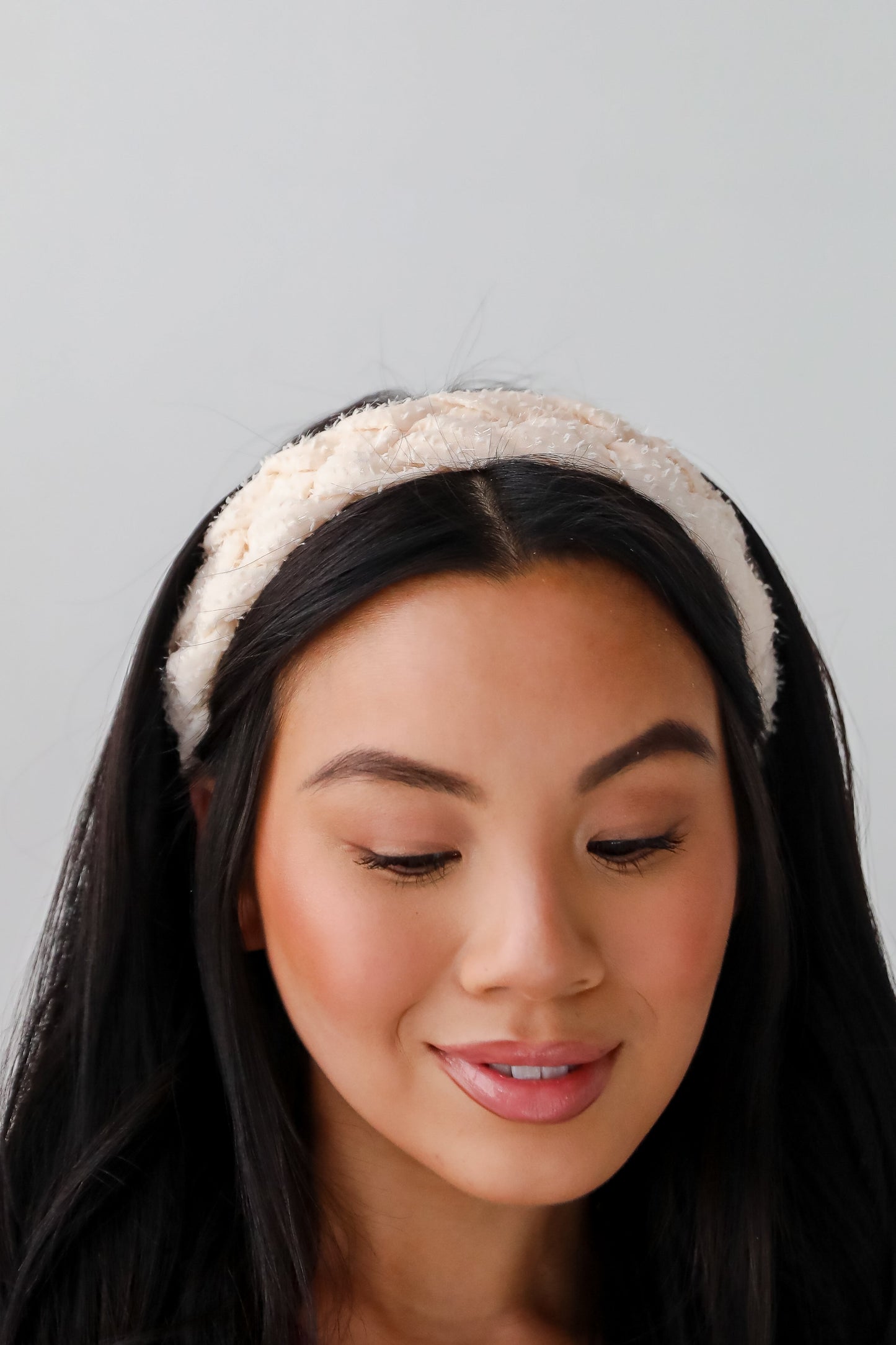 FINAL SALE - Ideally Dainty Ivory Braided Headband