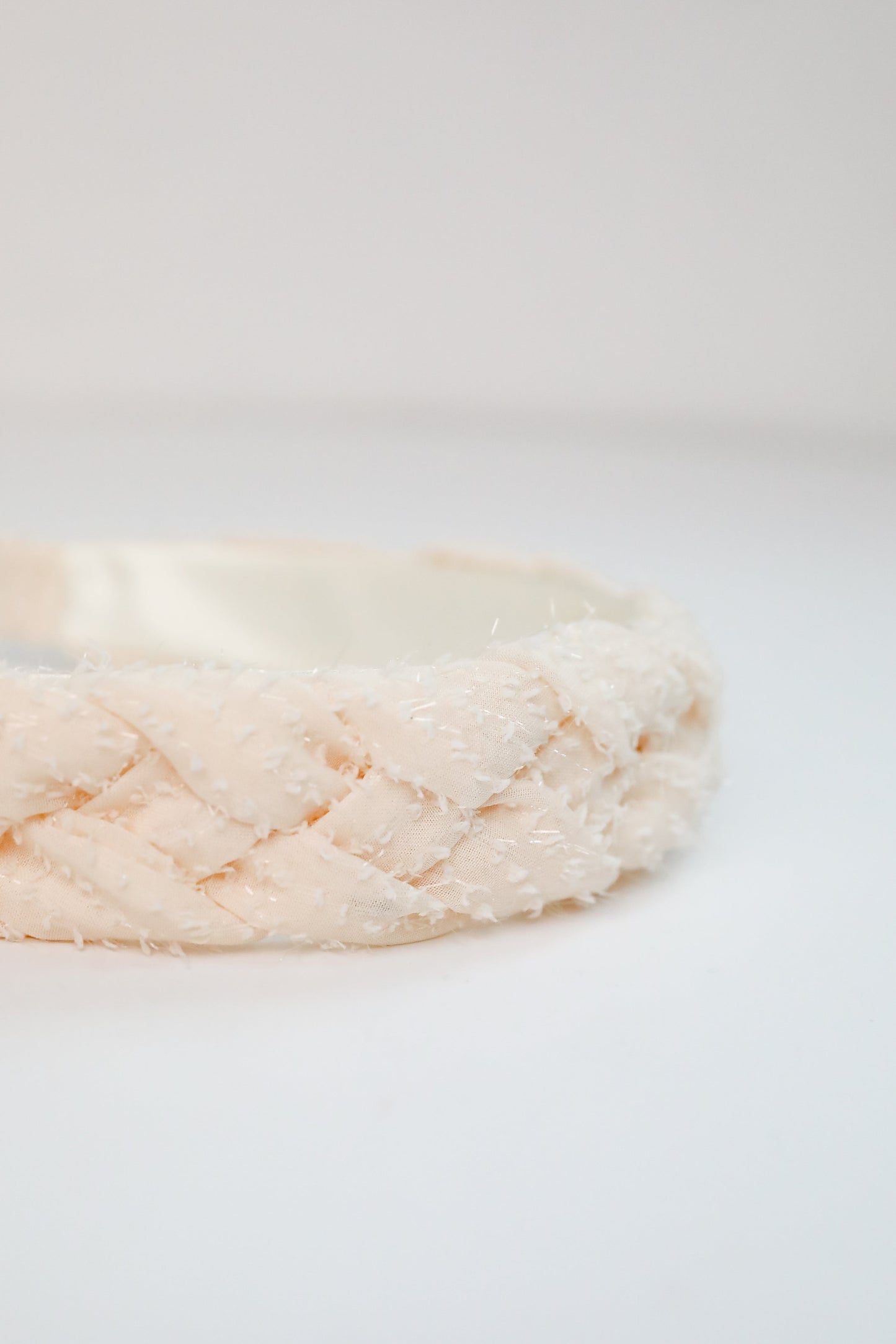 FINAL SALE - Ideally Dainty Ivory Braided Headband