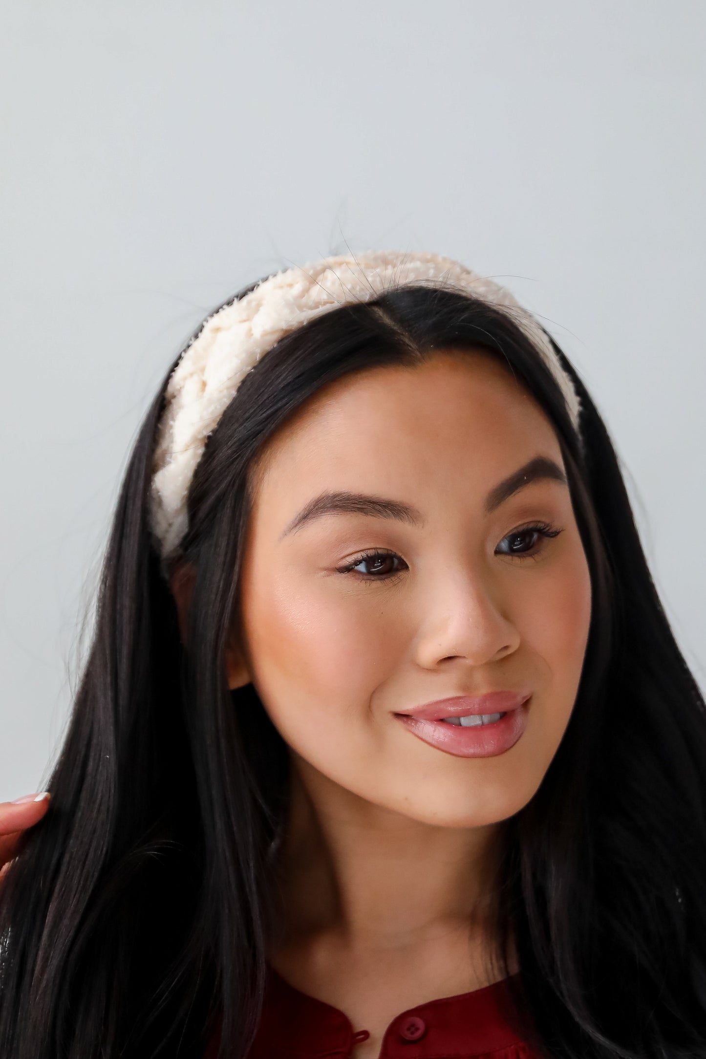 FINAL SALE - Ideally Dainty Ivory Braided Headband