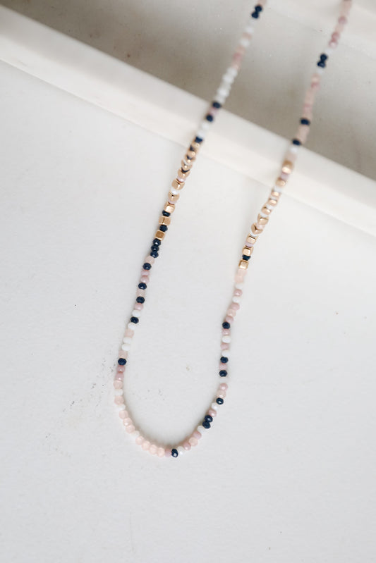 FINAL SALE - Eden Multi Beaded Necklace
