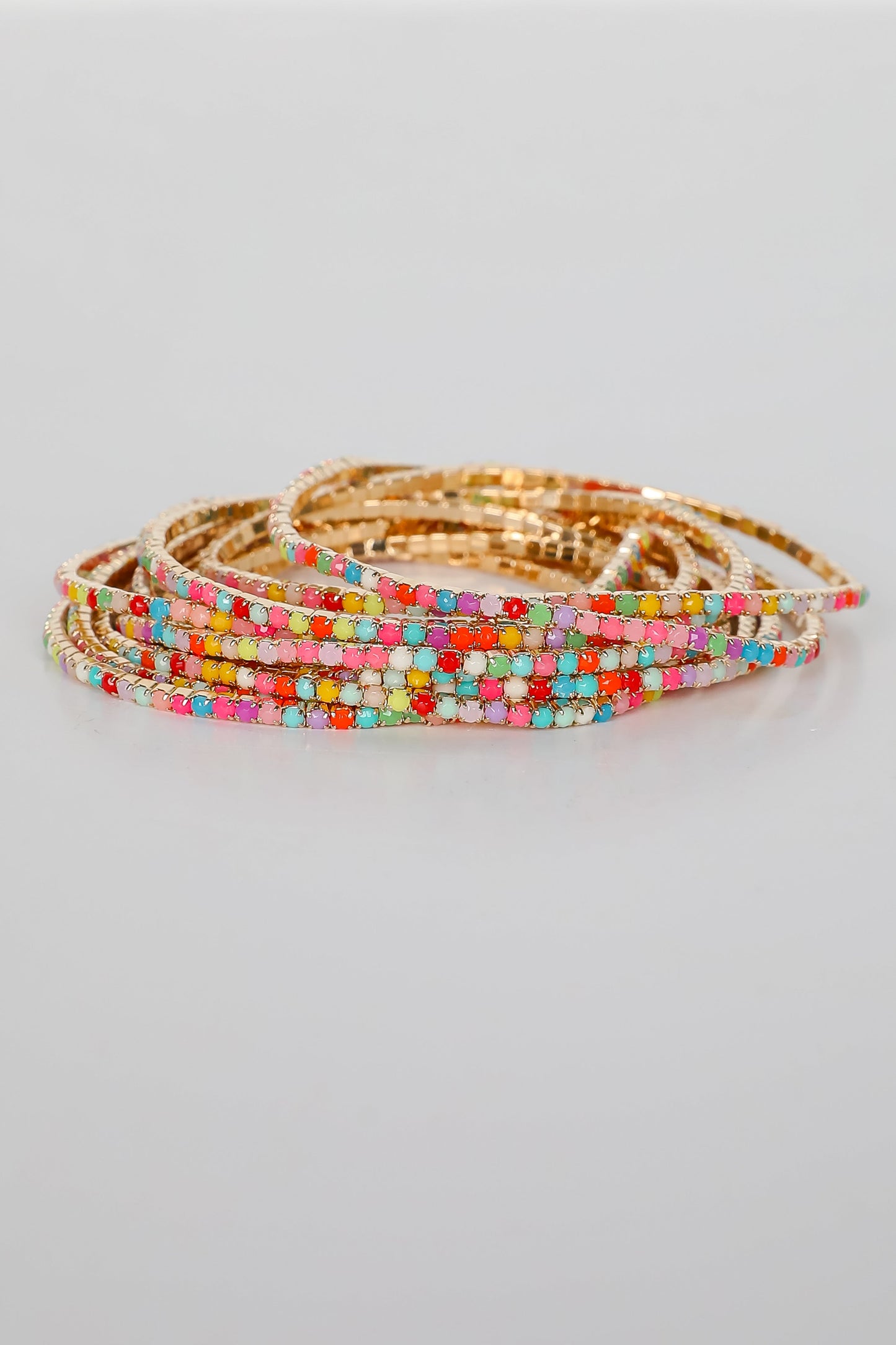 Jodie Rhinestone Bracelet Set