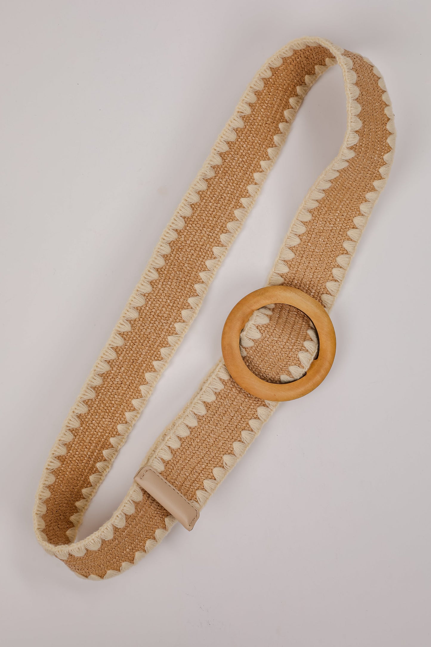 Island Link Natural Straw Belt
