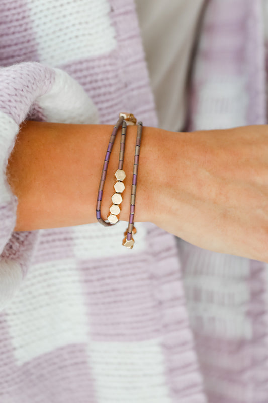 FINAL SALE - Margot Beaded Bracelet Set