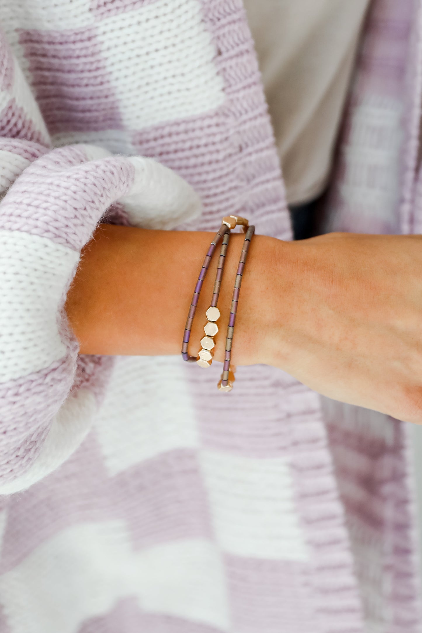 FINAL SALE - Margot Beaded Bracelet Set