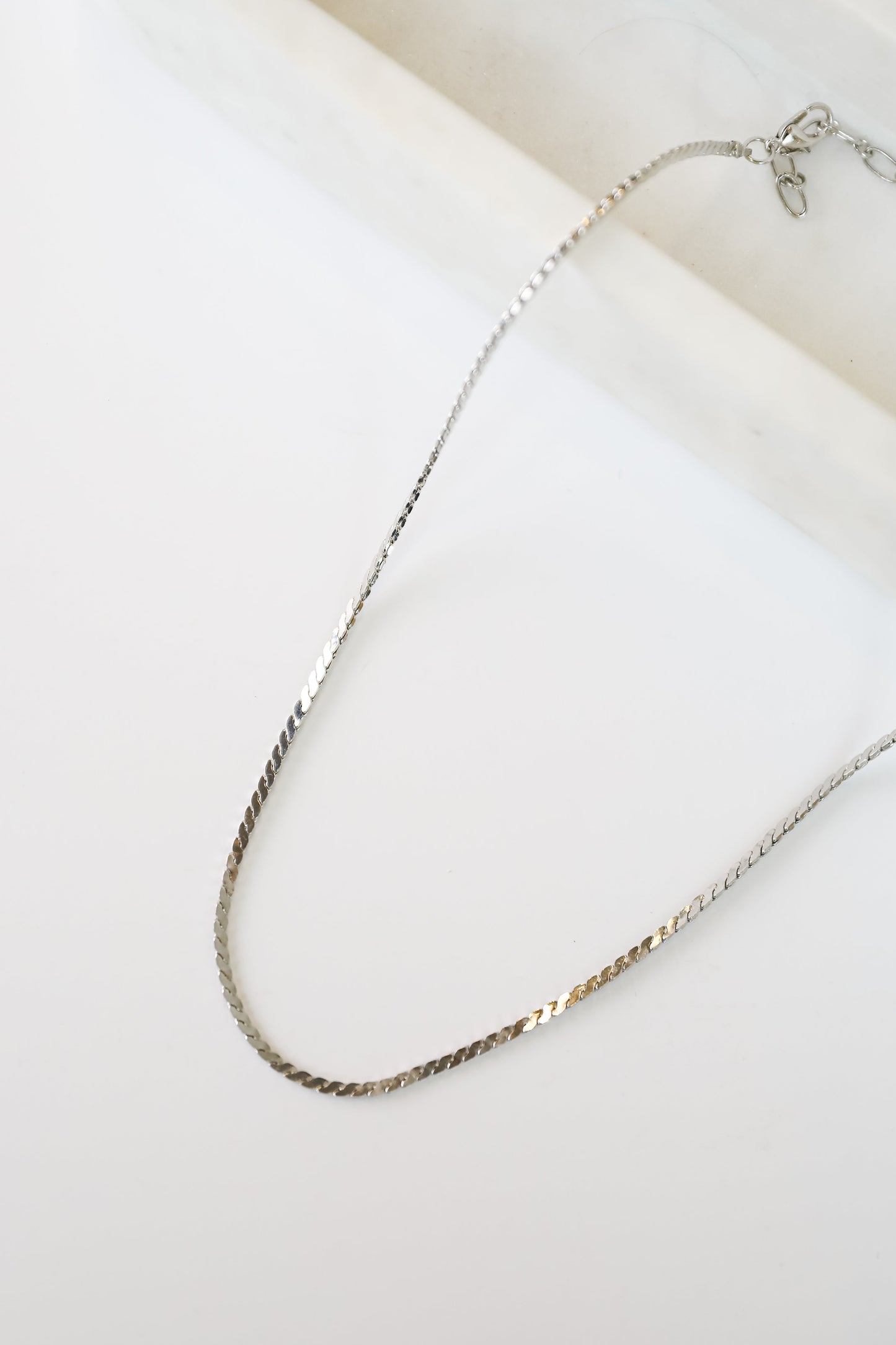 FINAL SALE - Melissa Silver Chain Necklace