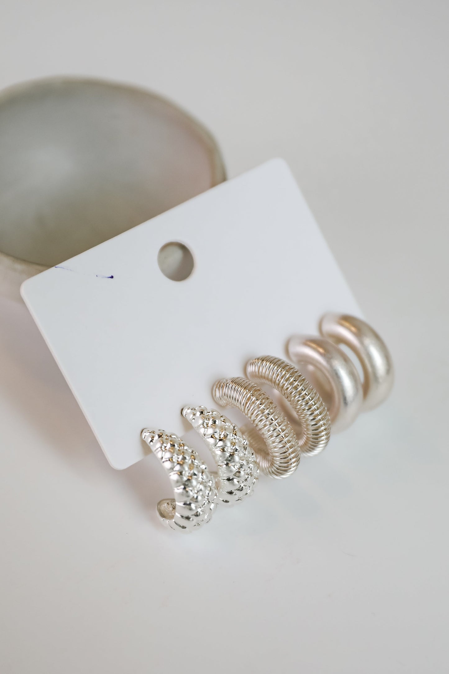 FINAL SALE - Macie Hoop Earring Set