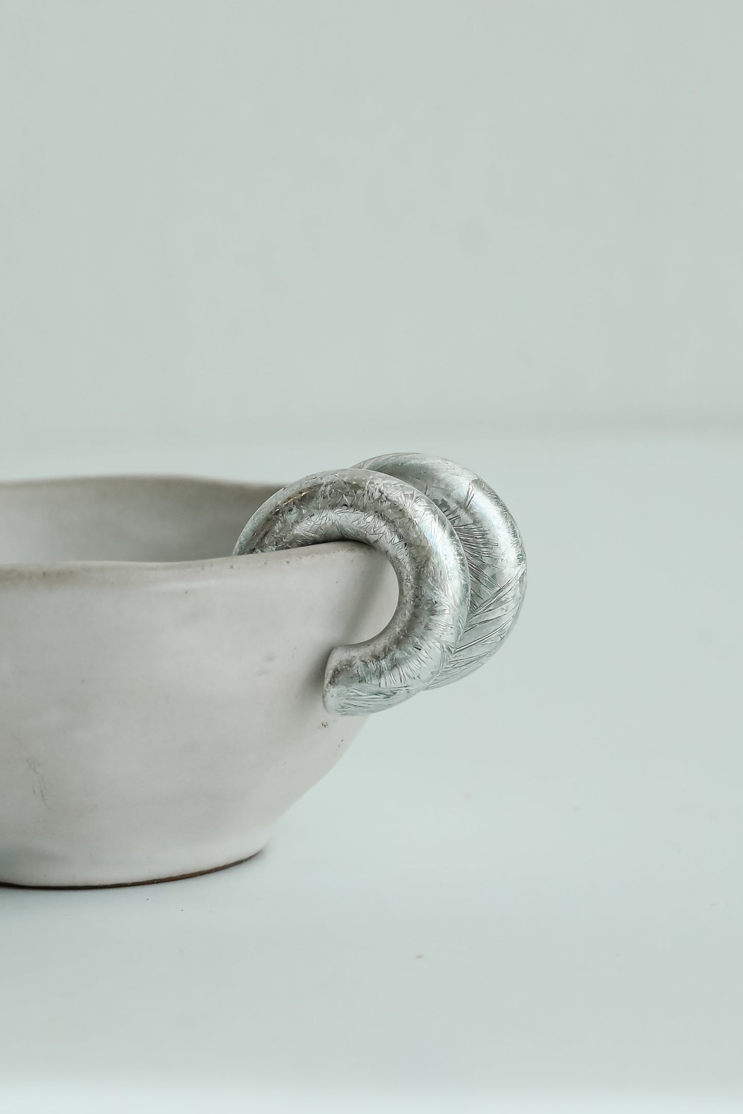 FINAL SALE - Alexa Metallic Hoop Earrings