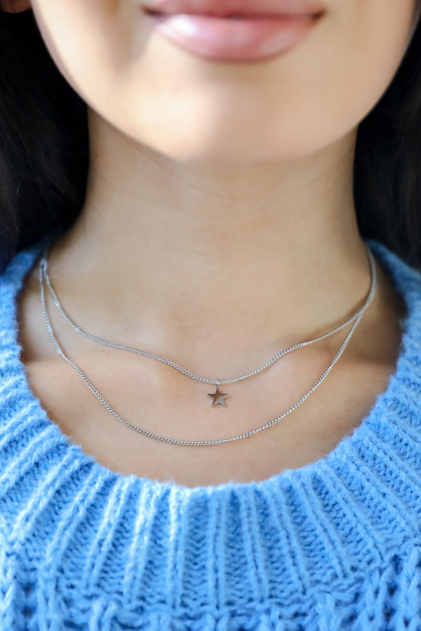 FINAL SALE - Alice Star Charm Layered Necklace