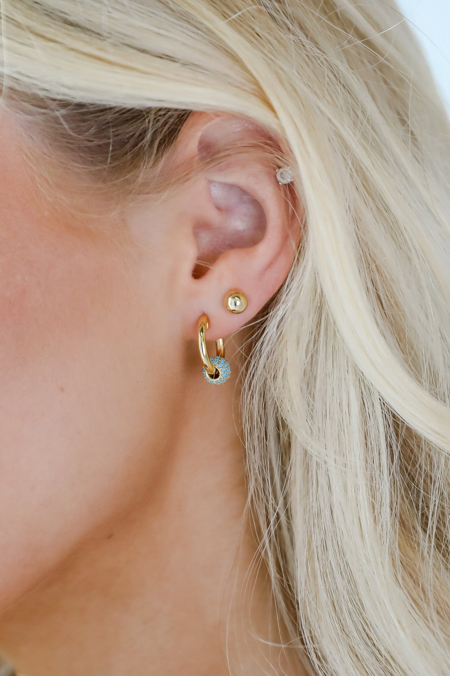 Molly Gold Mini Hoop Earrings