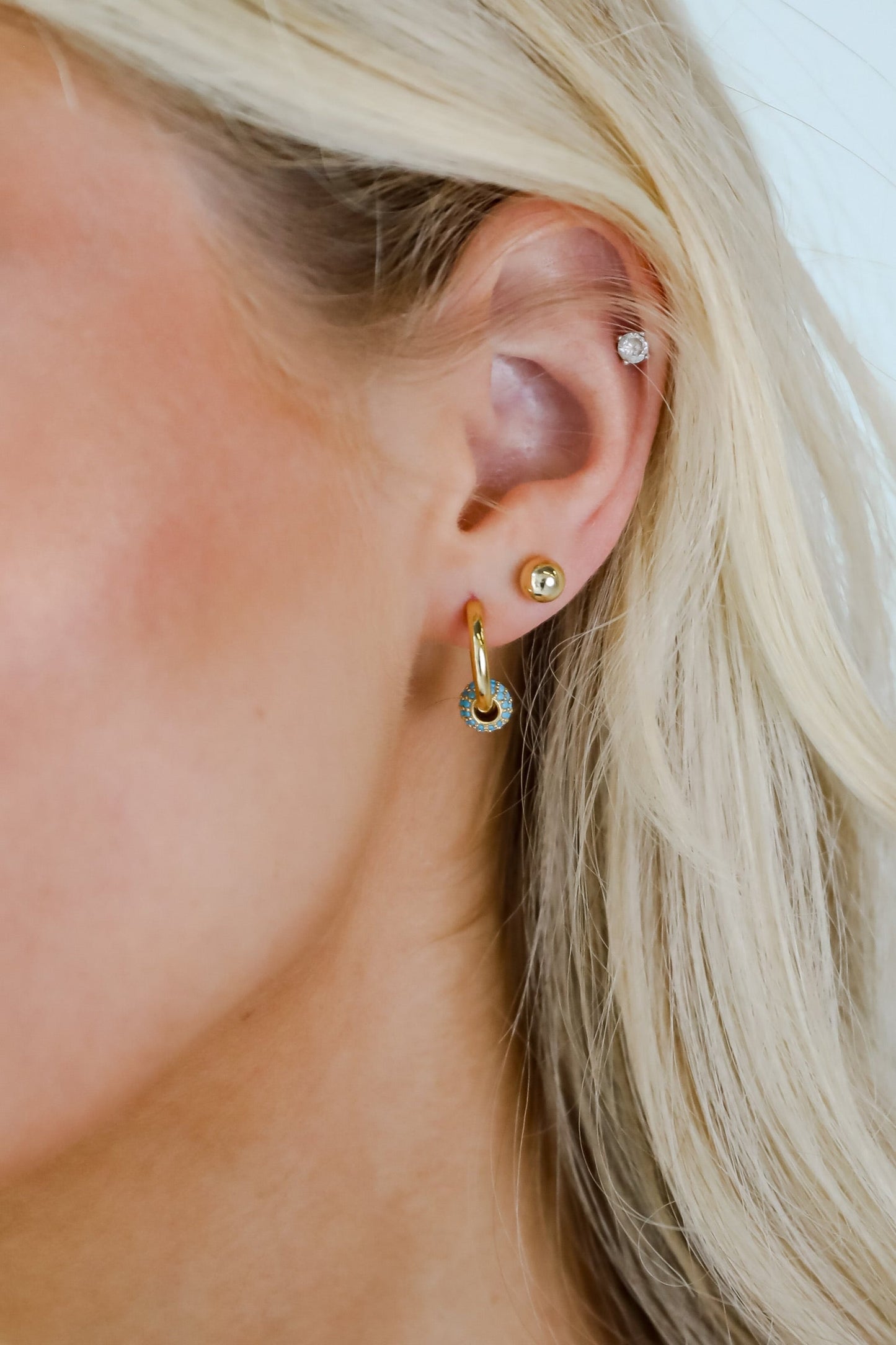 Molly Gold Mini Hoop Earrings
