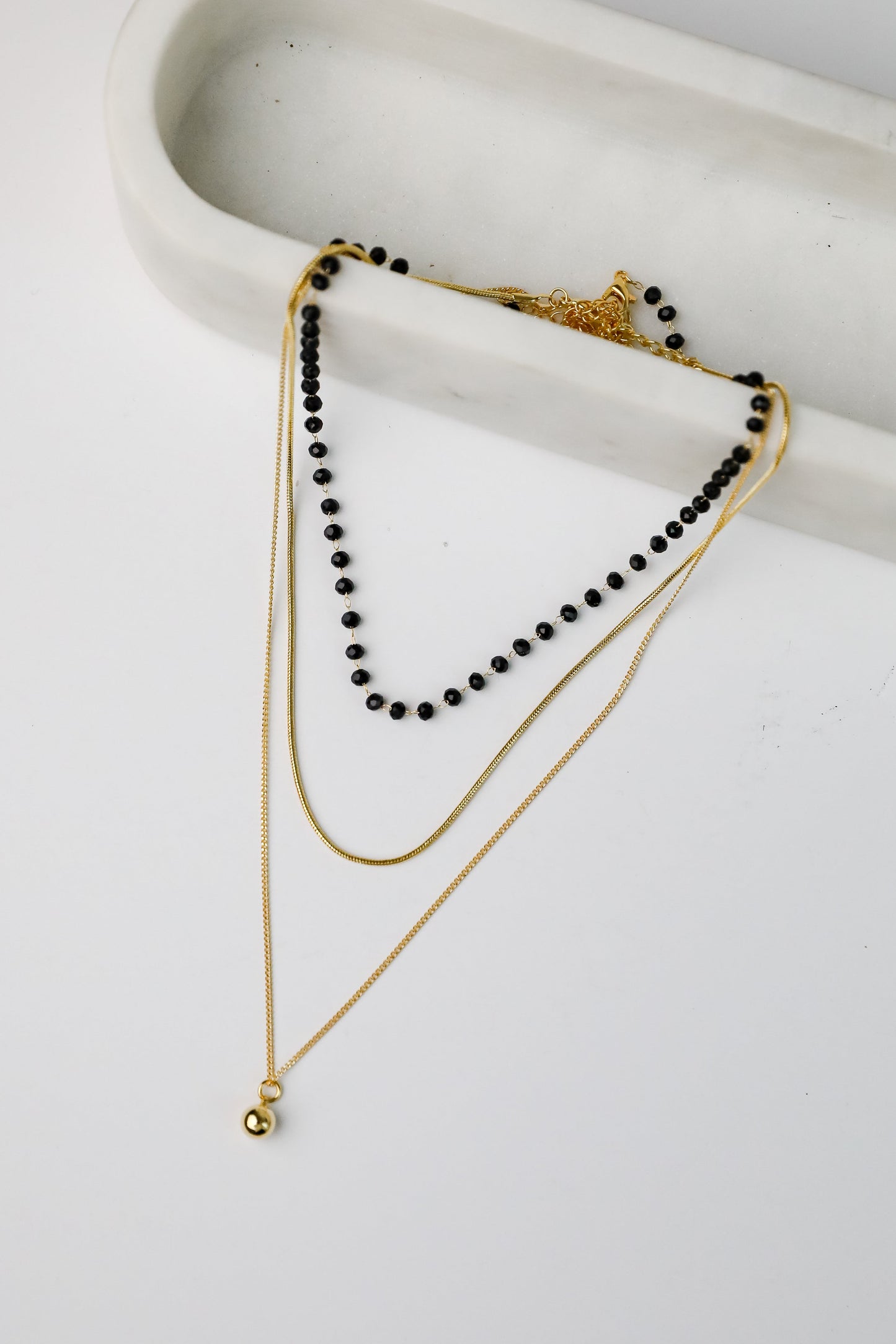 FINAL SALE - Reagan Layered Chain Necklace